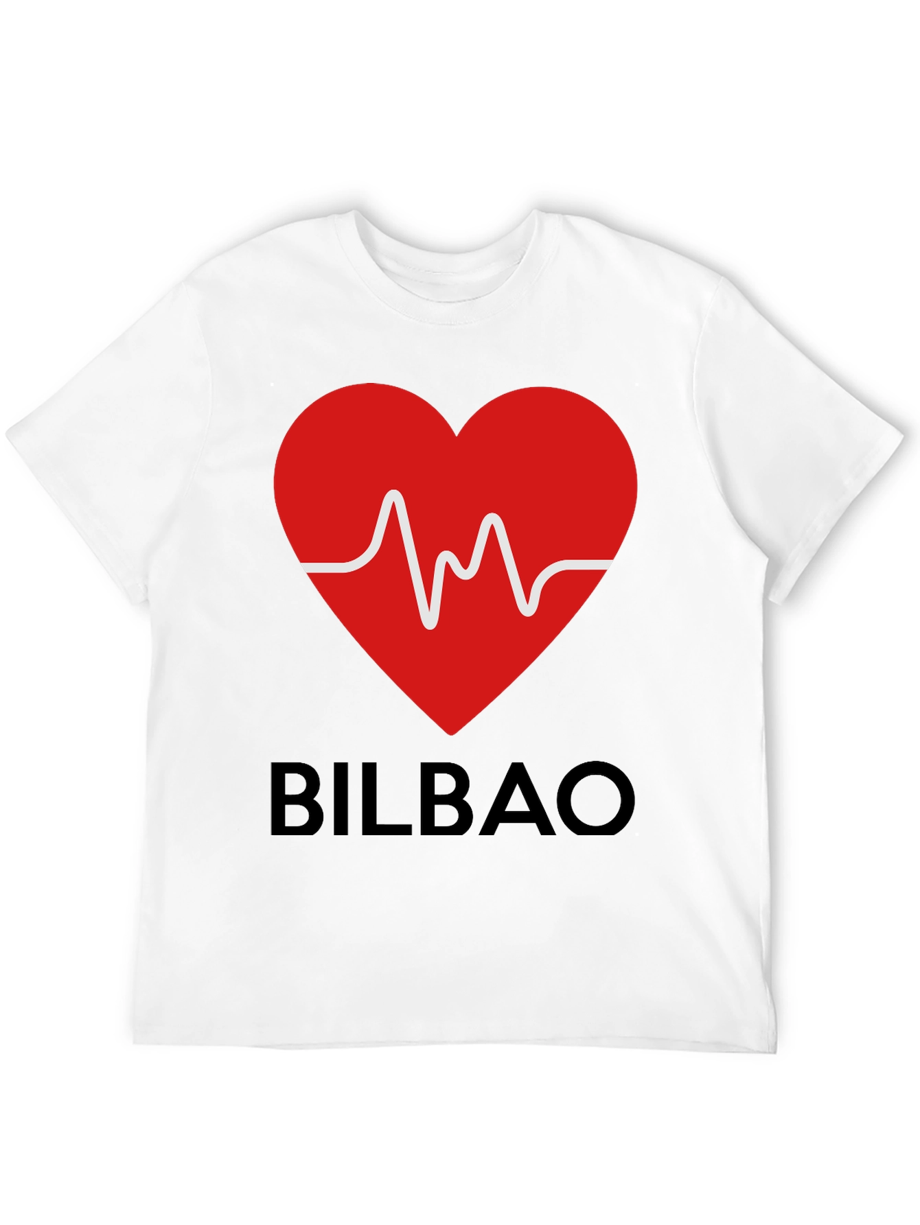 I Love Bilbao T-Shirt - Heartbeat Design