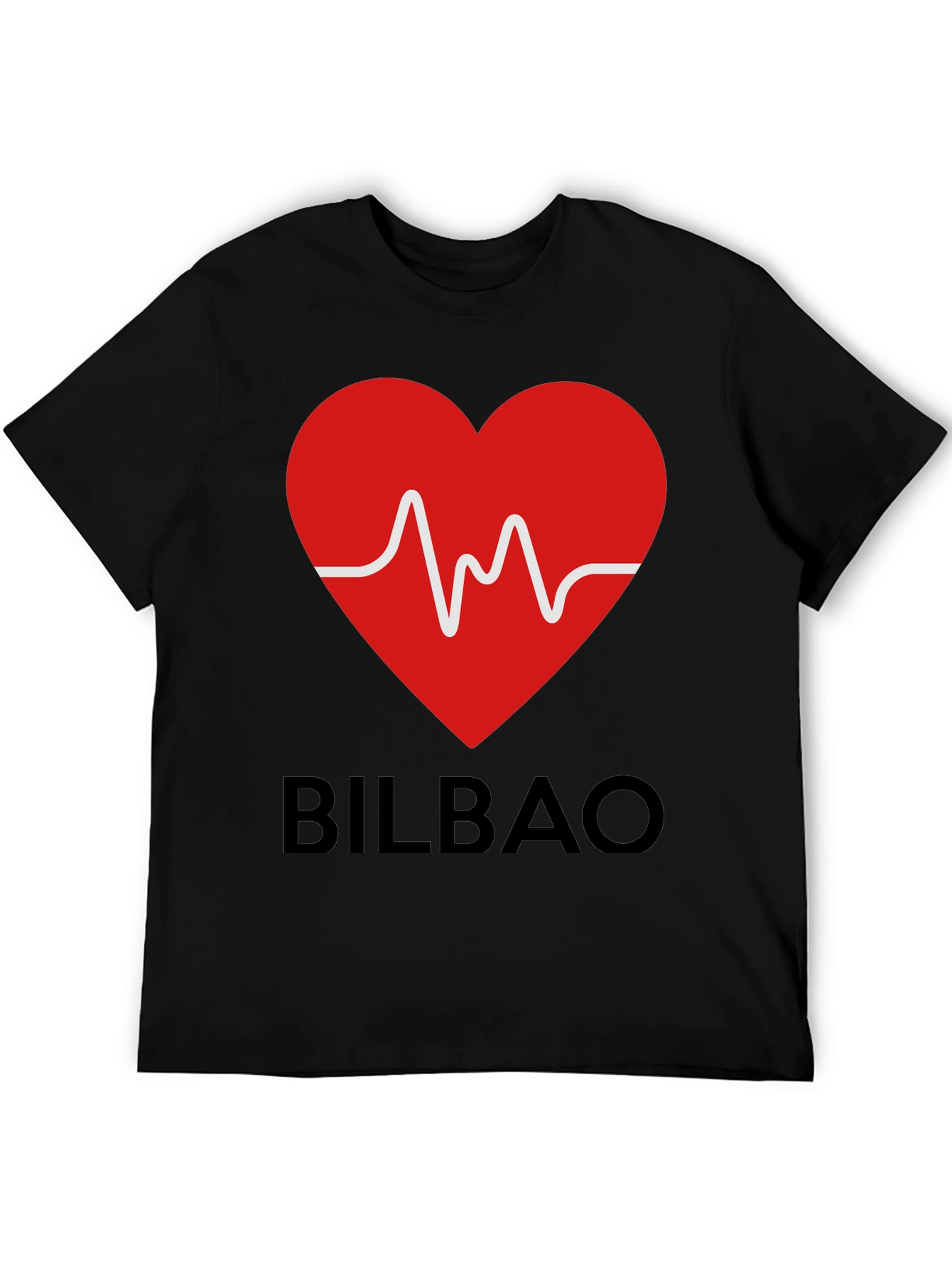 I Love Bilbao T-Shirt - Heartbeat Design