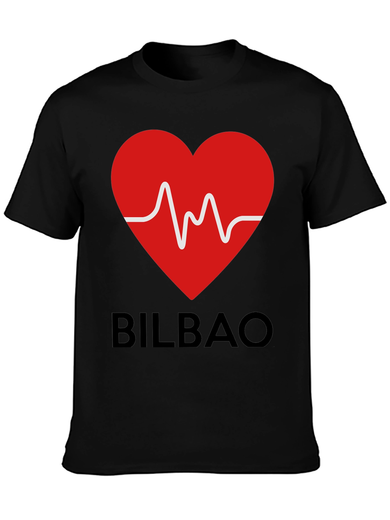I Love Bilbao T-Shirt - Heartbeat Design