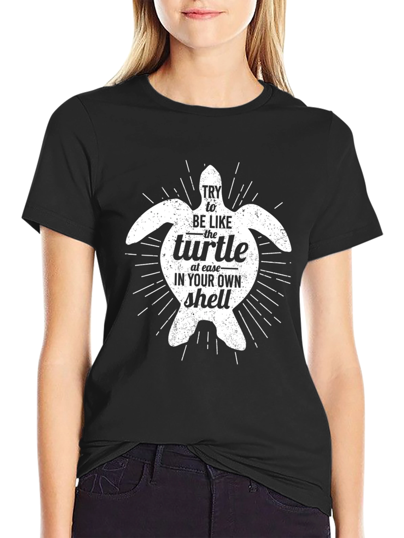 Relaxed Turtle Shell T-Shirt