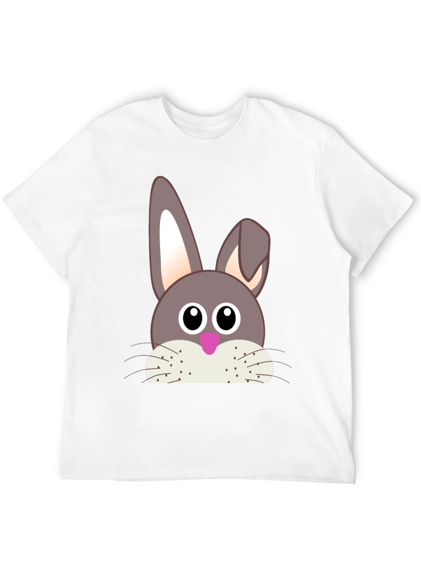 Bunny Face T-Shirt - Easter Holiday Apparel