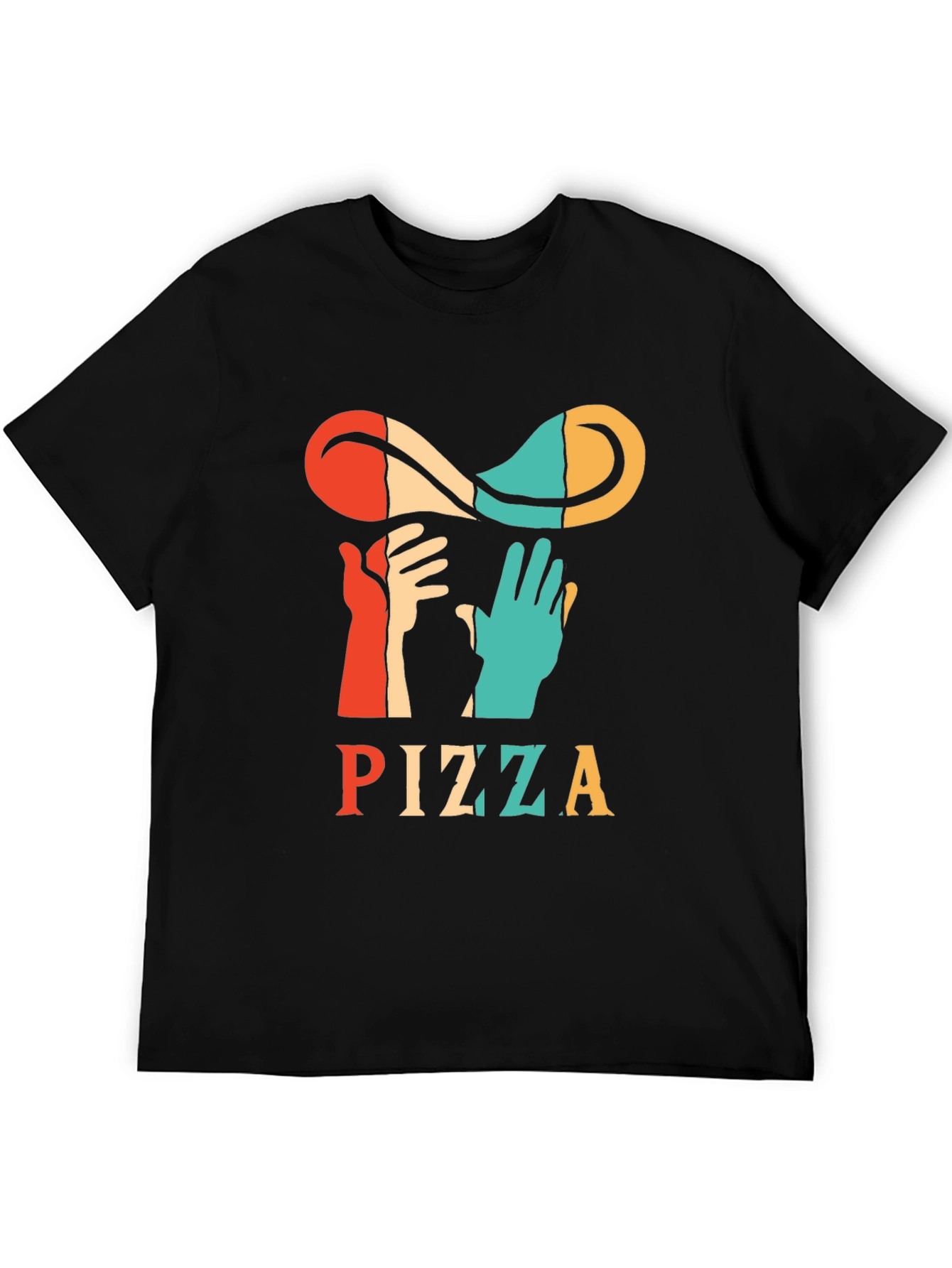 Retro Pizza T-Shirt - Toss It Up!