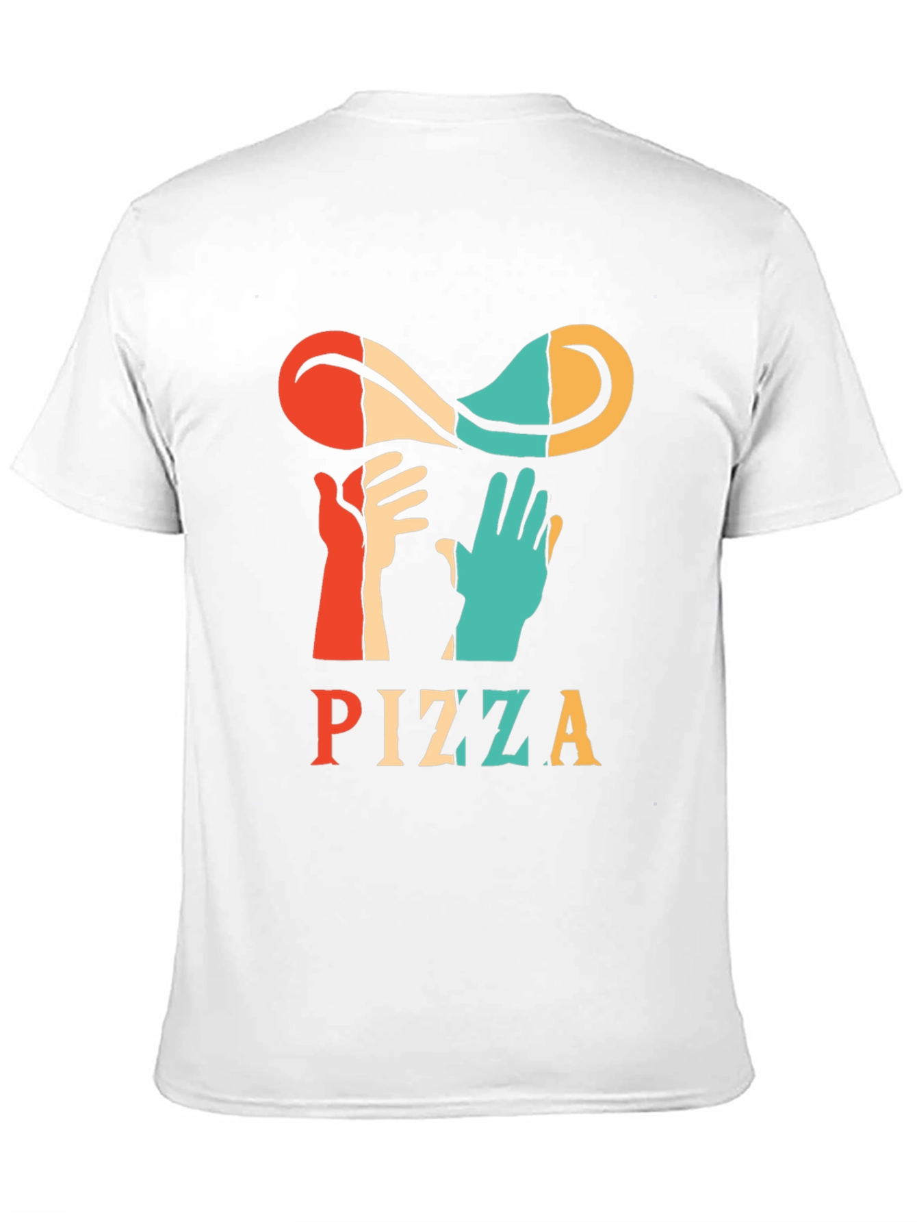 Retro Pizza T-Shirt - Toss It Up!