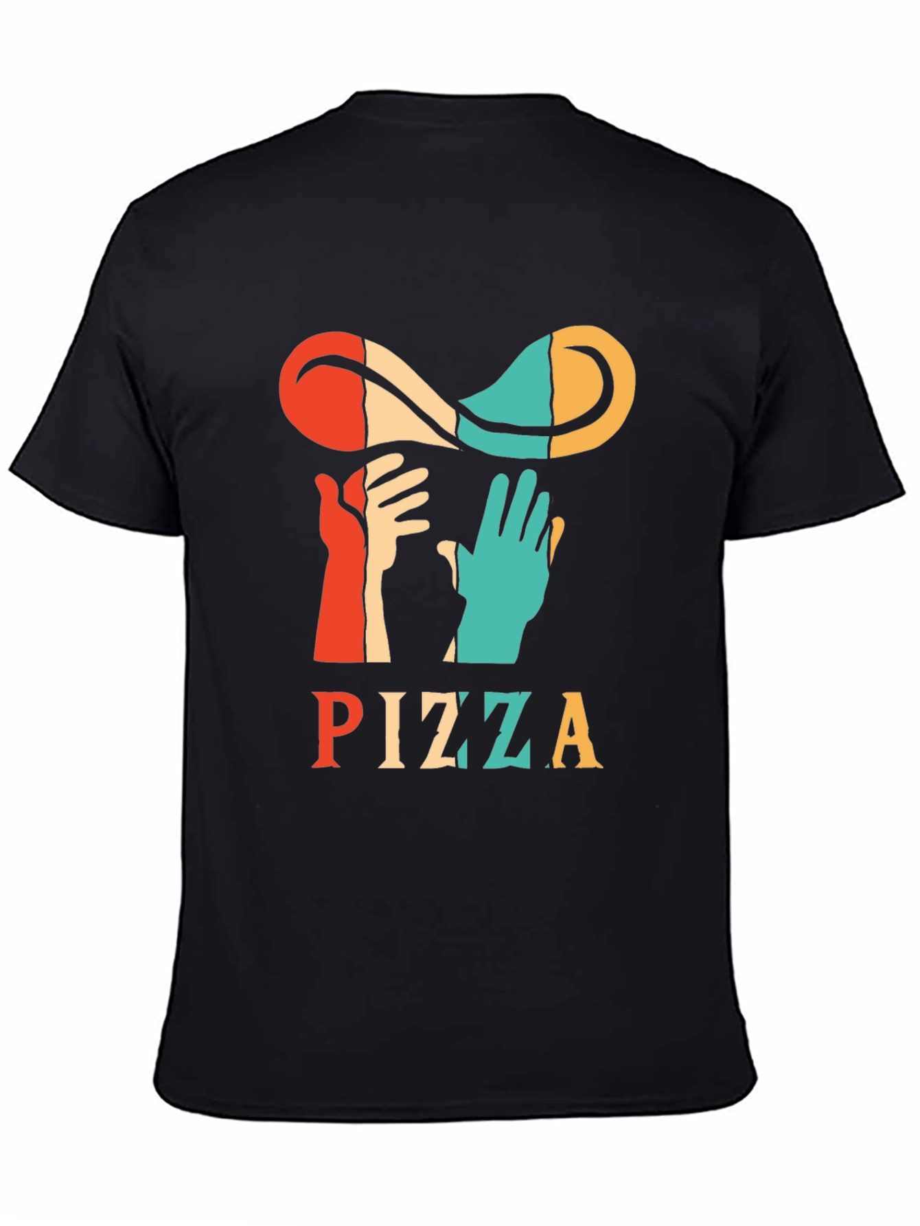 Retro Pizza T-Shirt - Toss It Up!