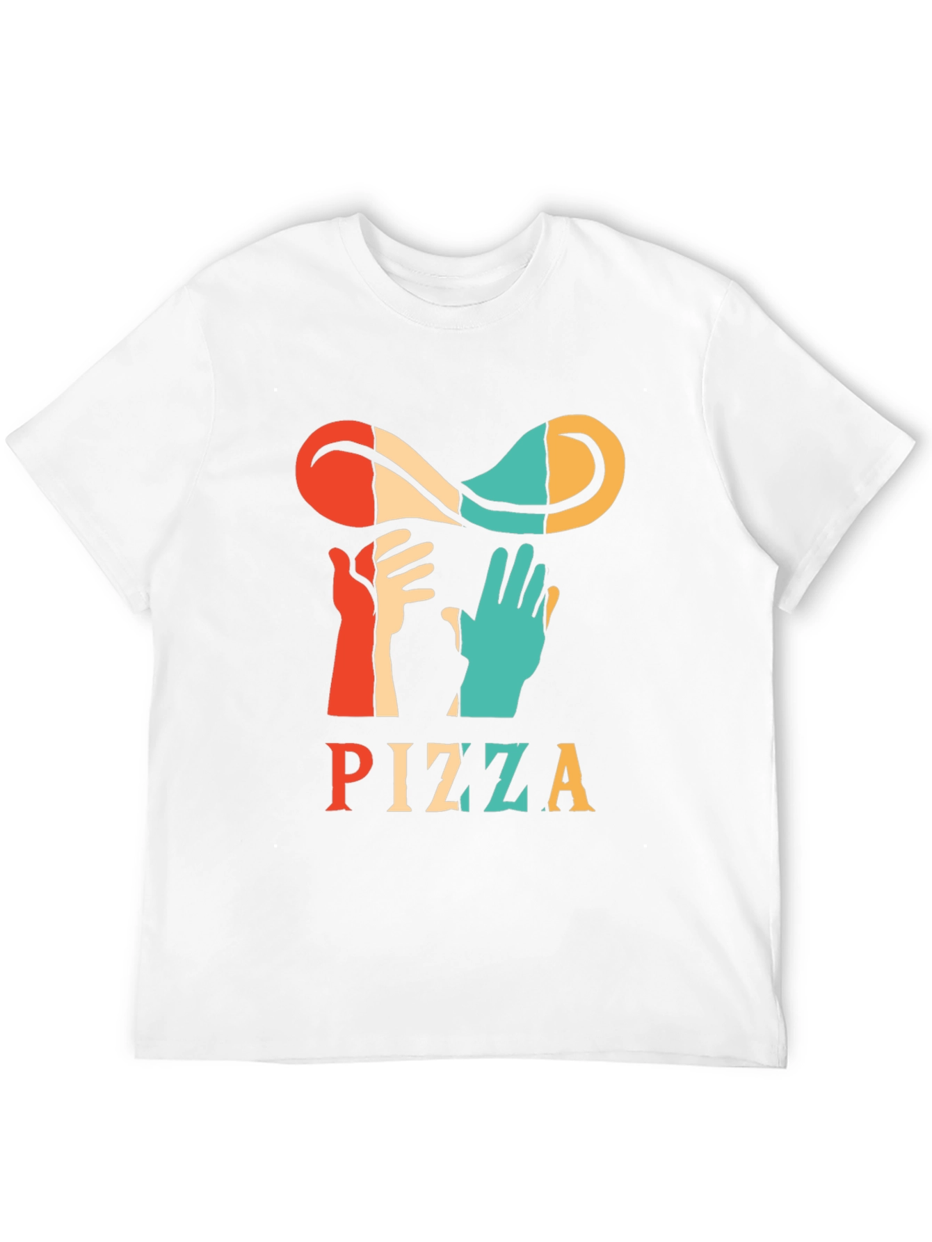 Retro Pizza T-Shirt - Toss It Up!