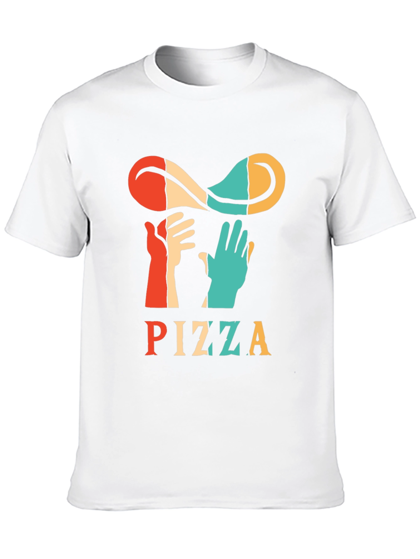 Retro Pizza T-Shirt - Toss It Up!
