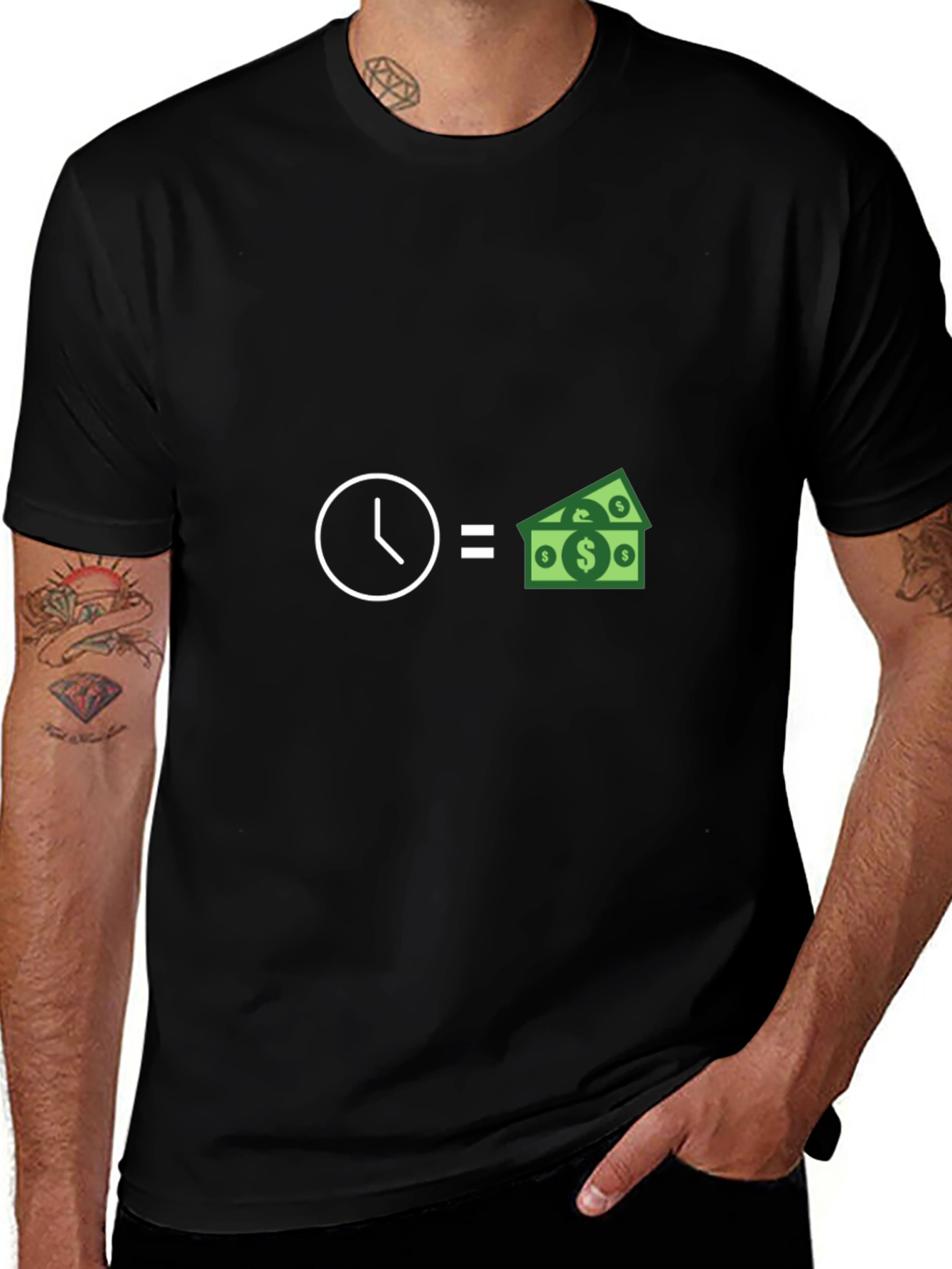 Time is Money Graphic Tee