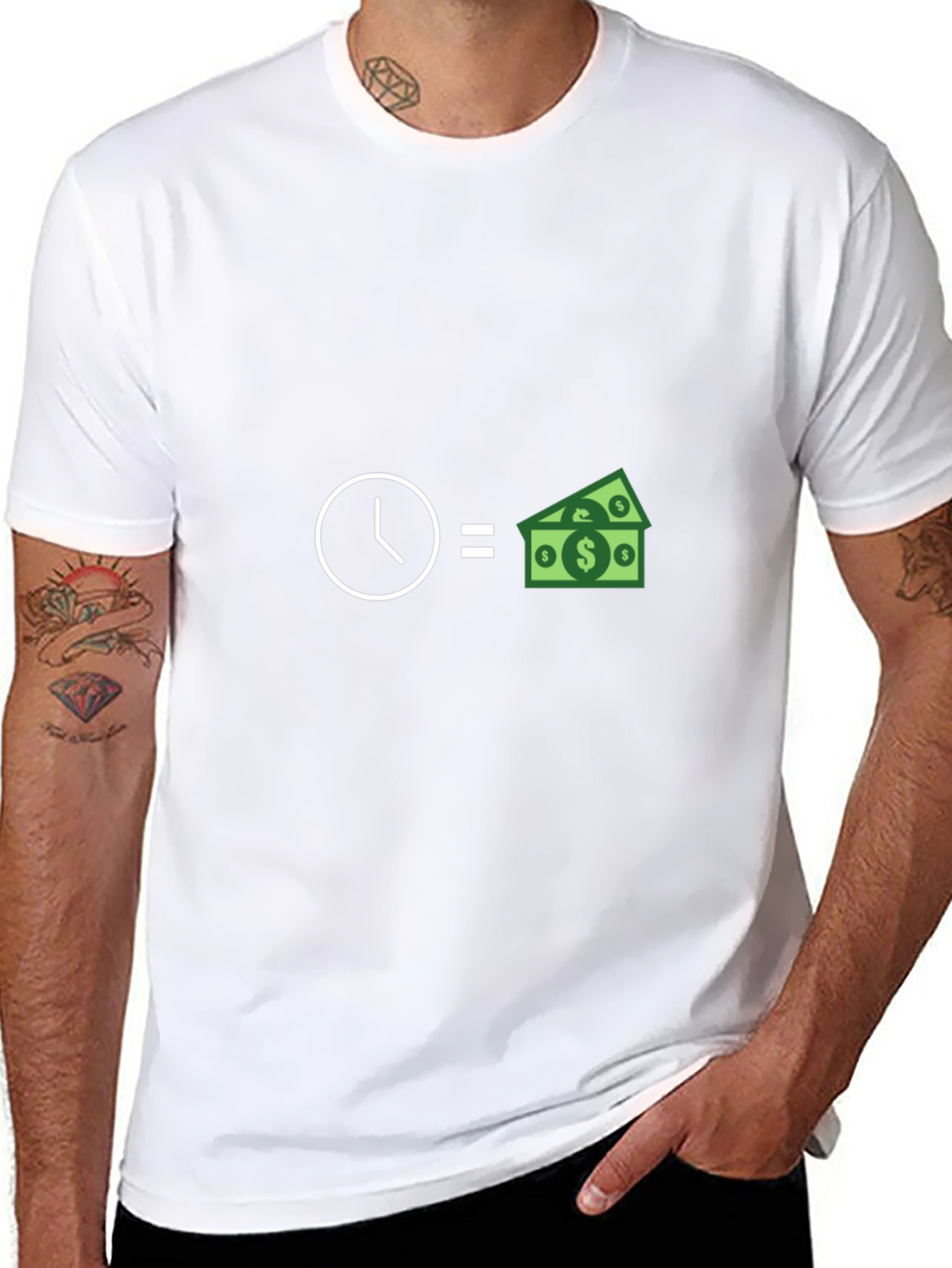 Time is Money Graphic Tee