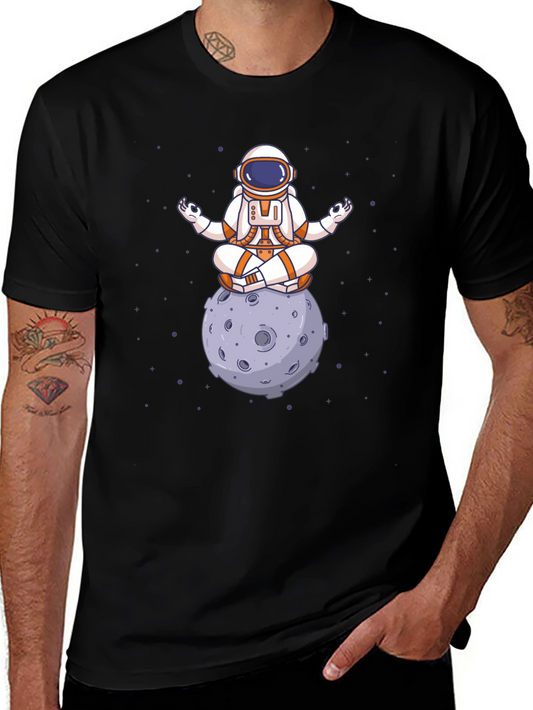 Astronaut Moon Meditation T-Shirt