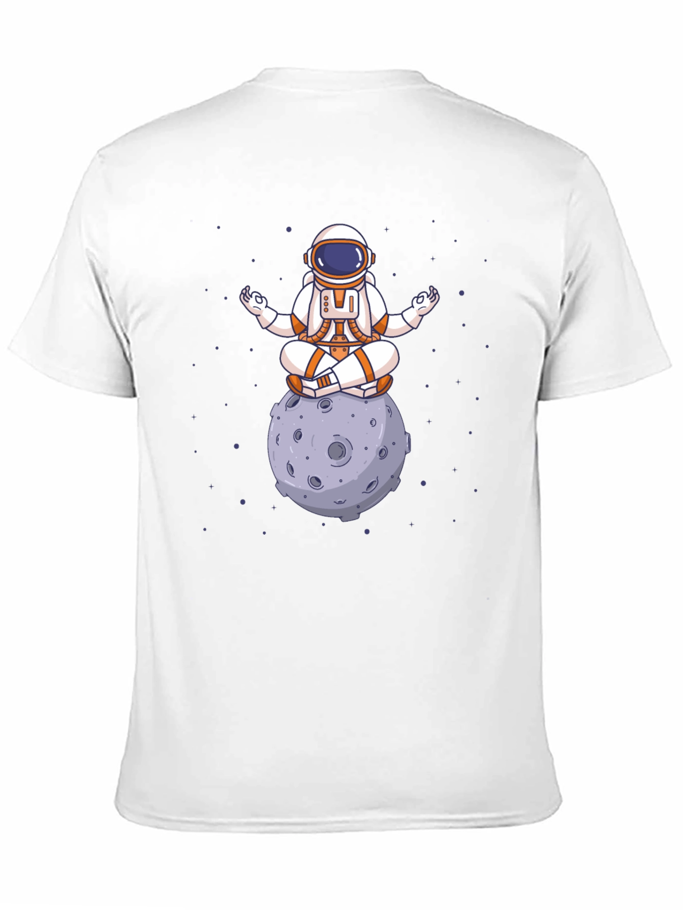 Astronaut Moon Meditation T-Shirt
