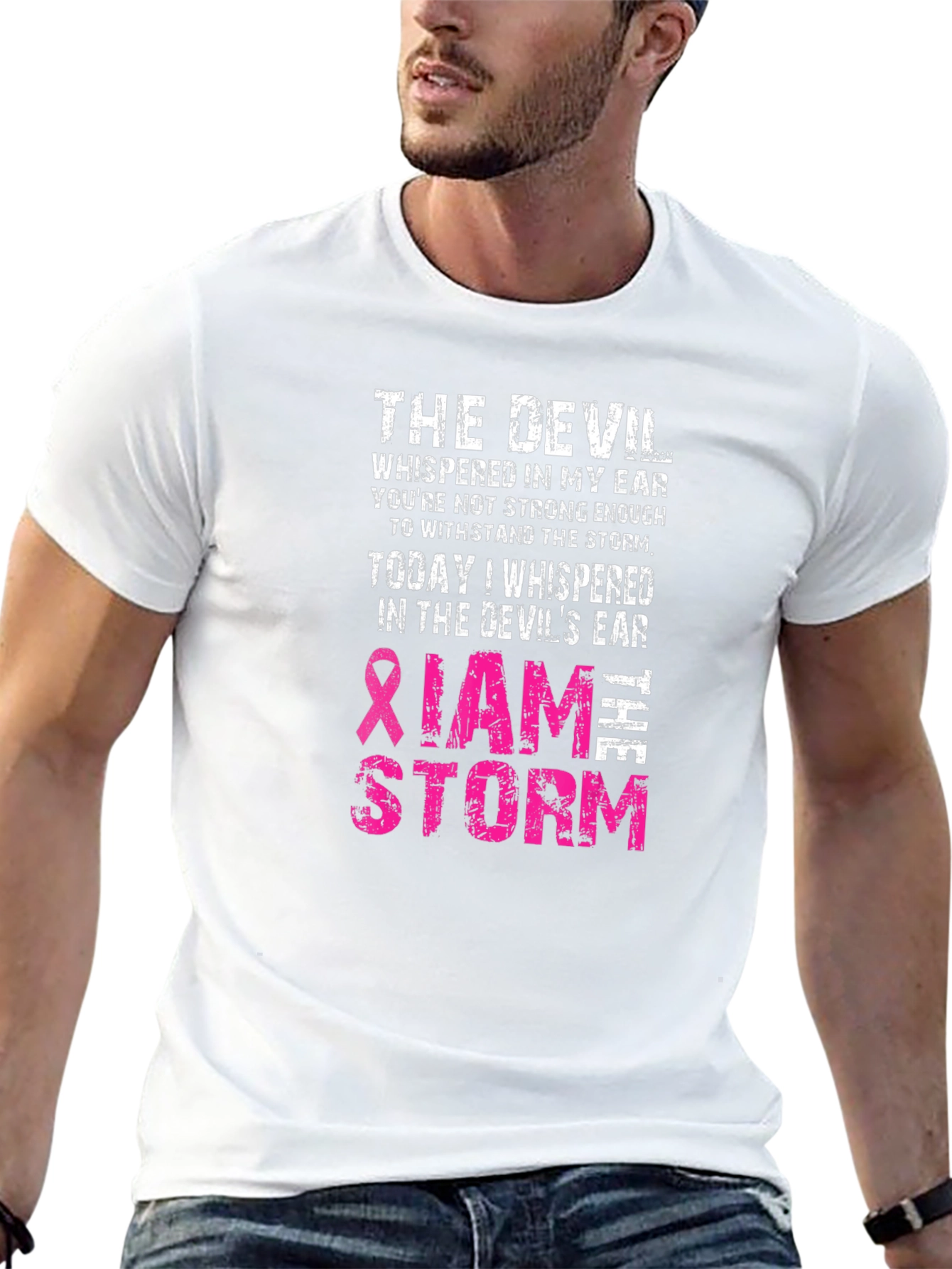 The Devil Whispered T-Shirt: I Am The Storm