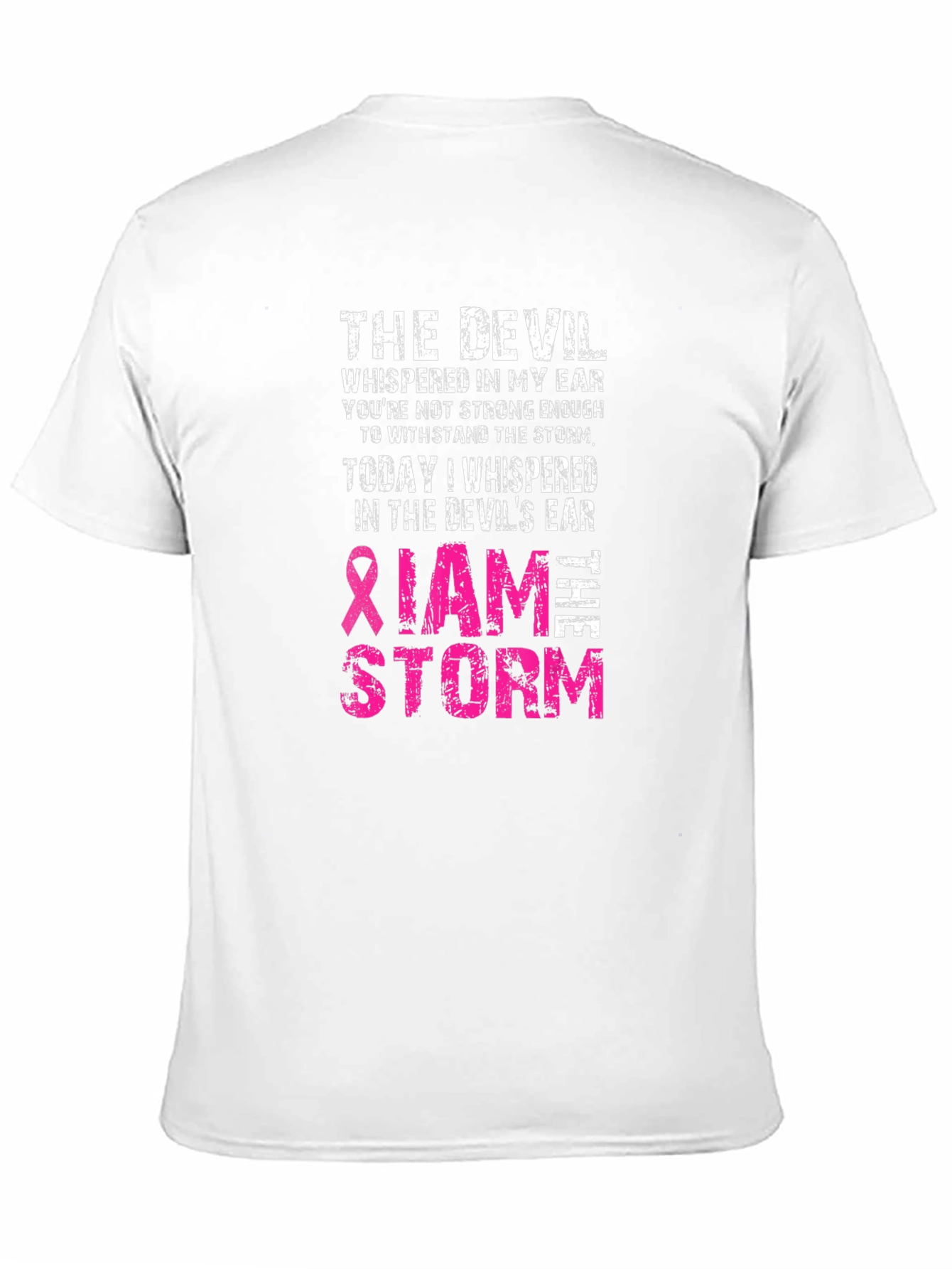 The Devil Whispered T-Shirt: I Am The Storm