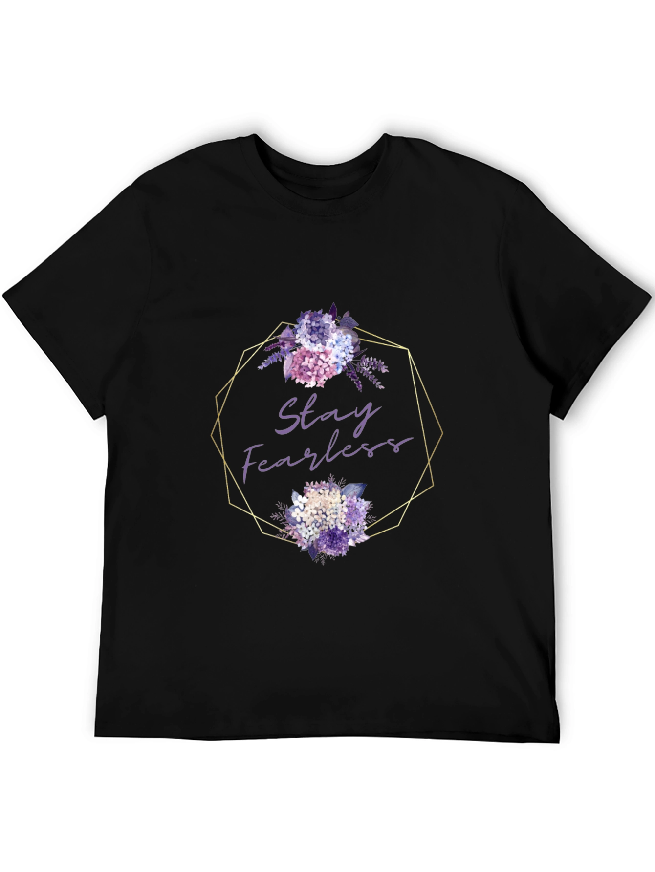 Stay Fearless Floral Graphic Tee
