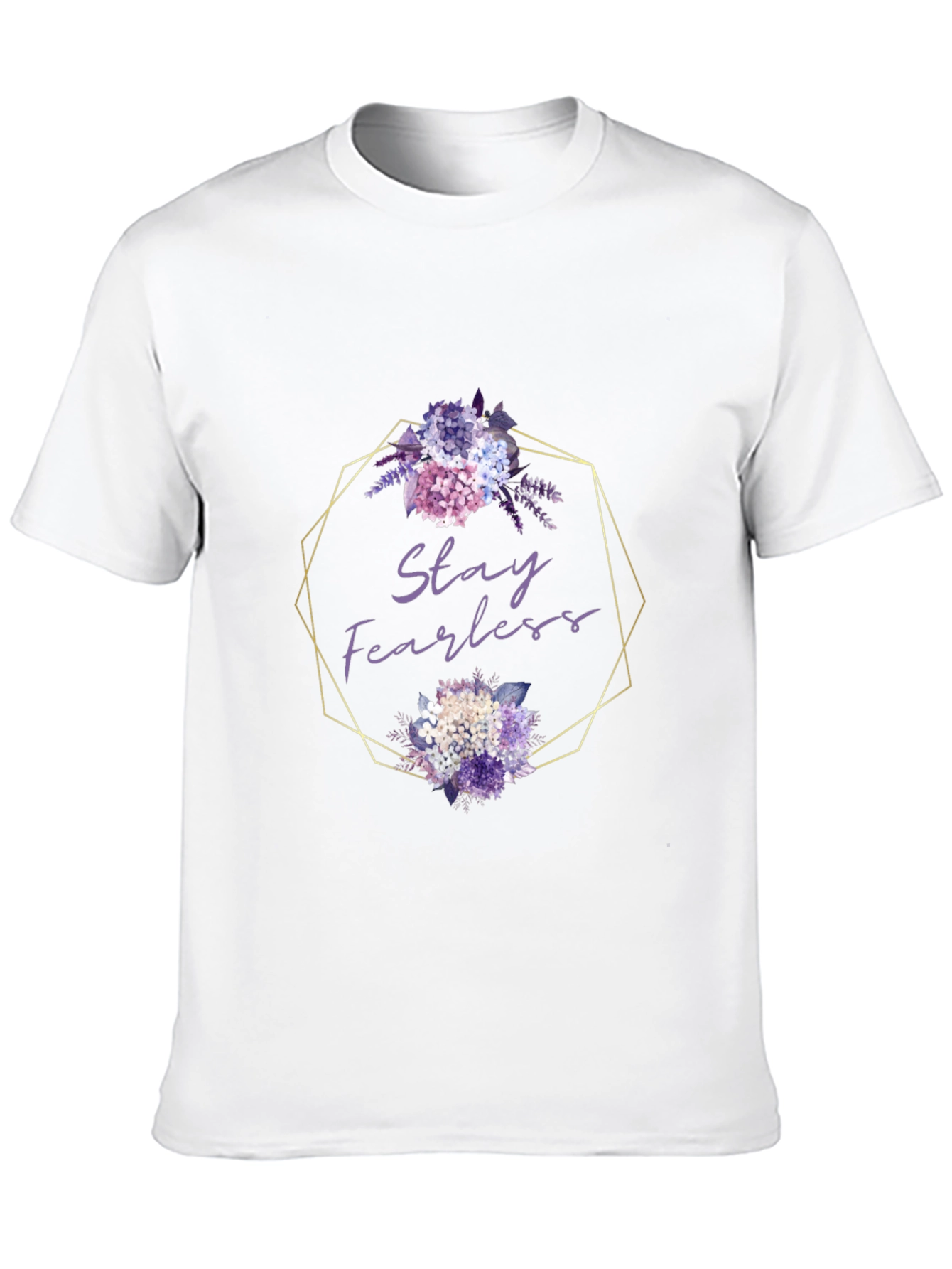 Stay Fearless Floral Graphic Tee