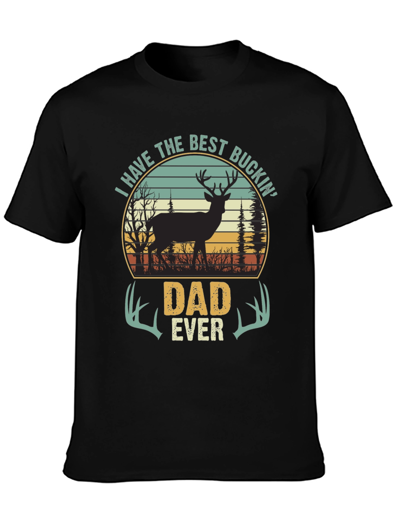 Best Buckin Dad Ever T-Shirt