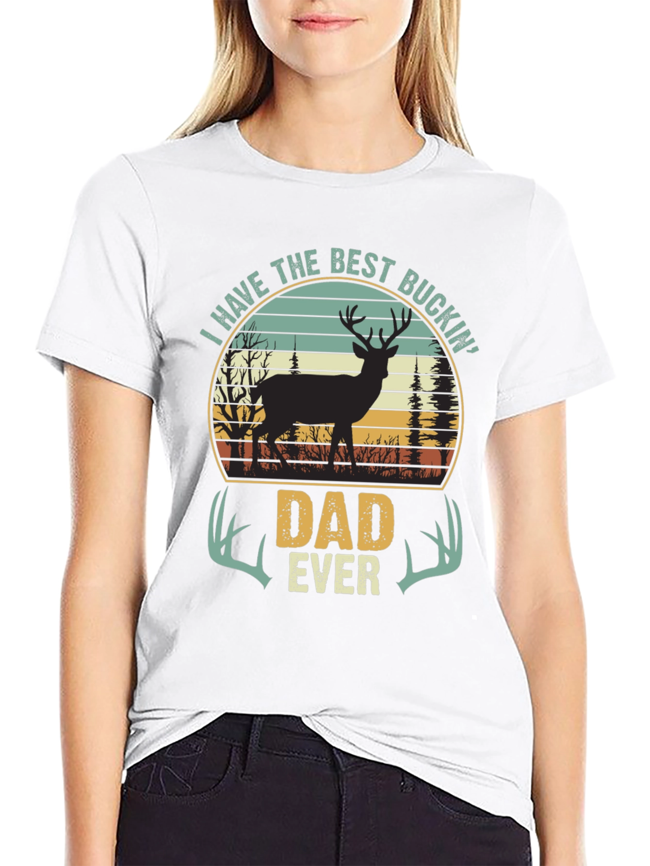 Best Buckin Dad Ever T-Shirt