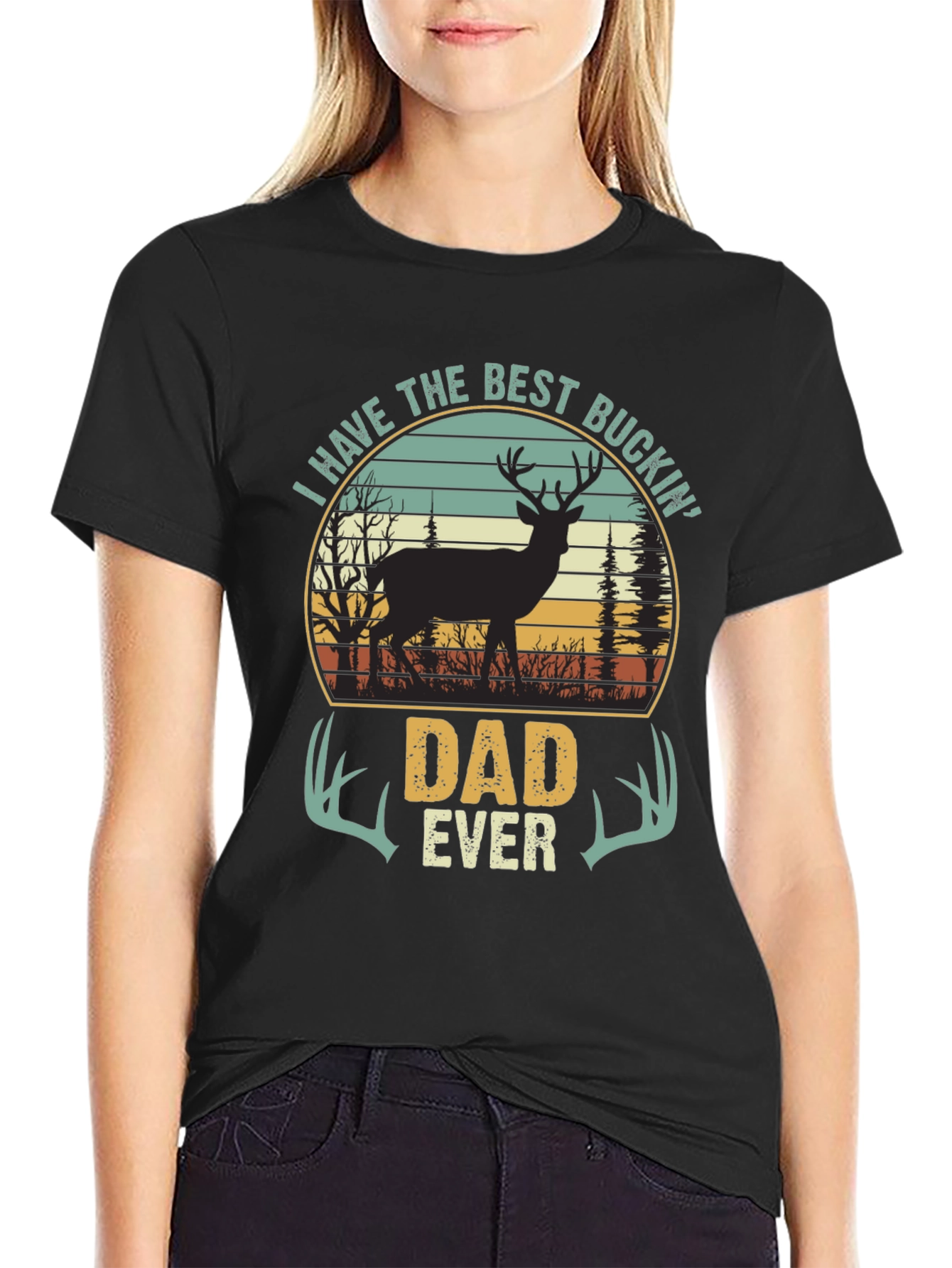 Best Buckin Dad Ever T-Shirt