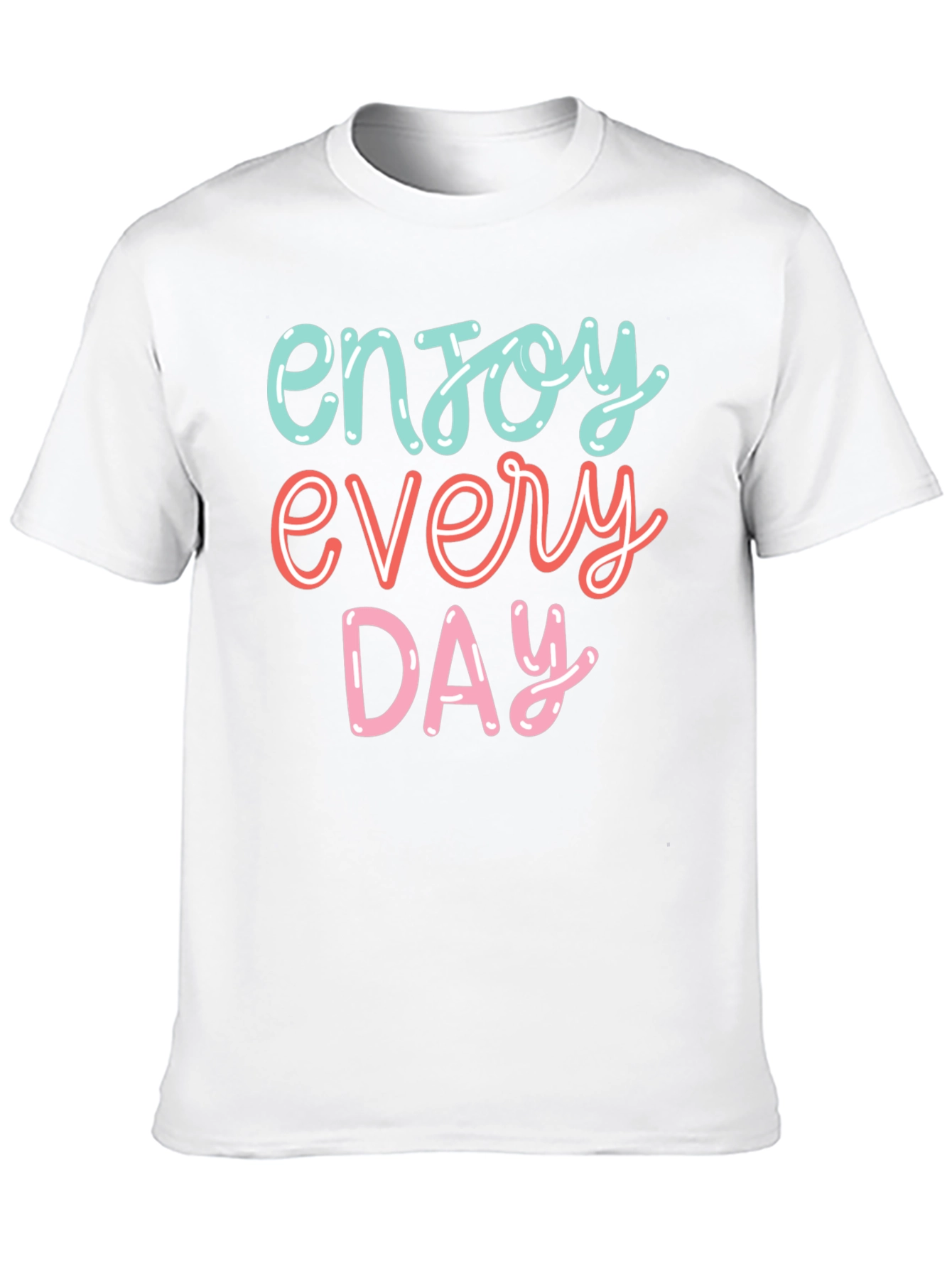 Enjoy Every Day Graphic Tee - Black