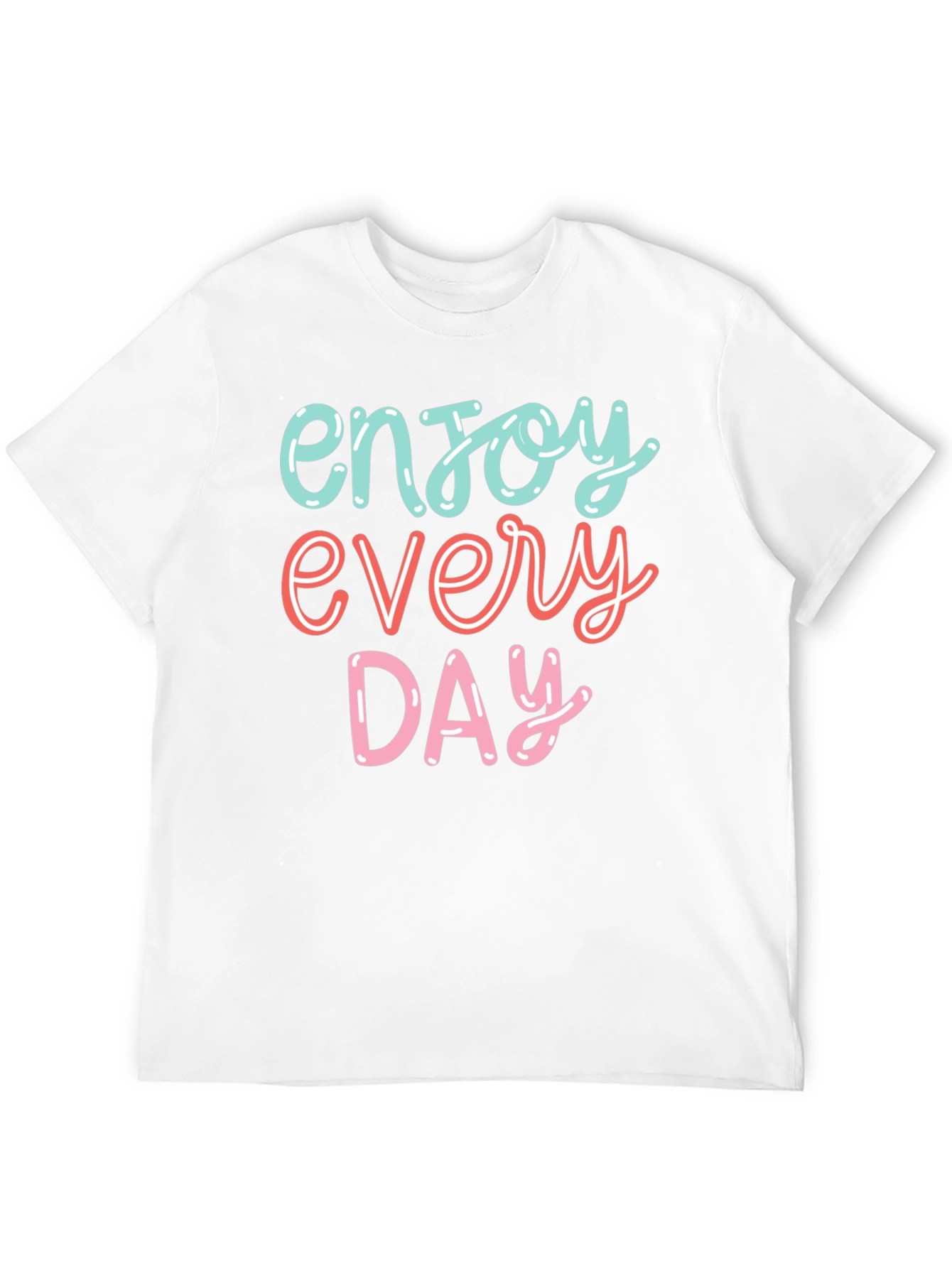 Enjoy Every Day Graphic Tee - Black