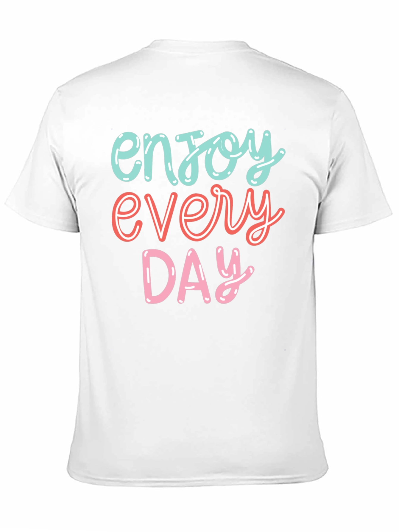 Enjoy Every Day Graphic Tee - Black