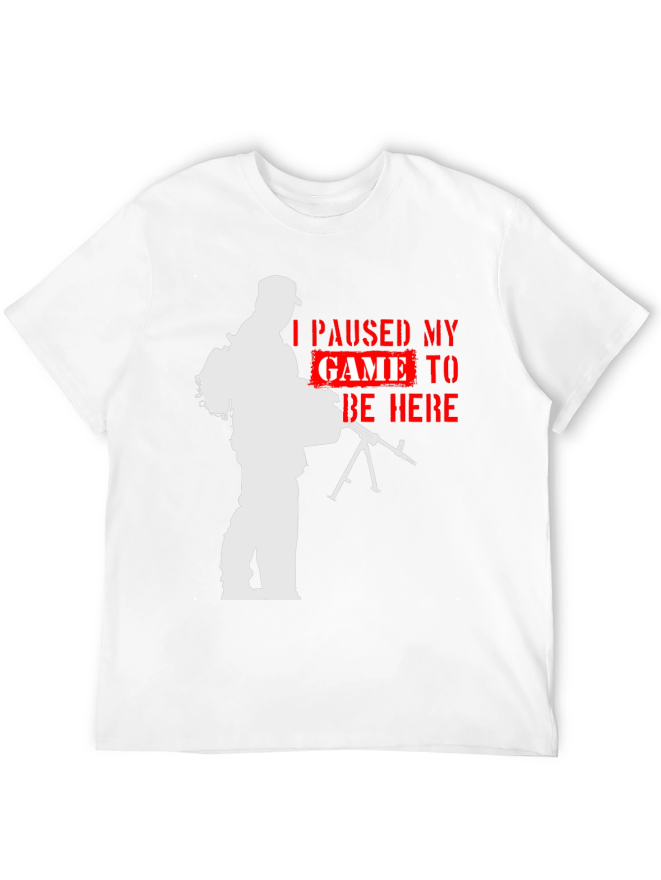 Gamer Graphic Tee - I Paused My Game T-Shirt