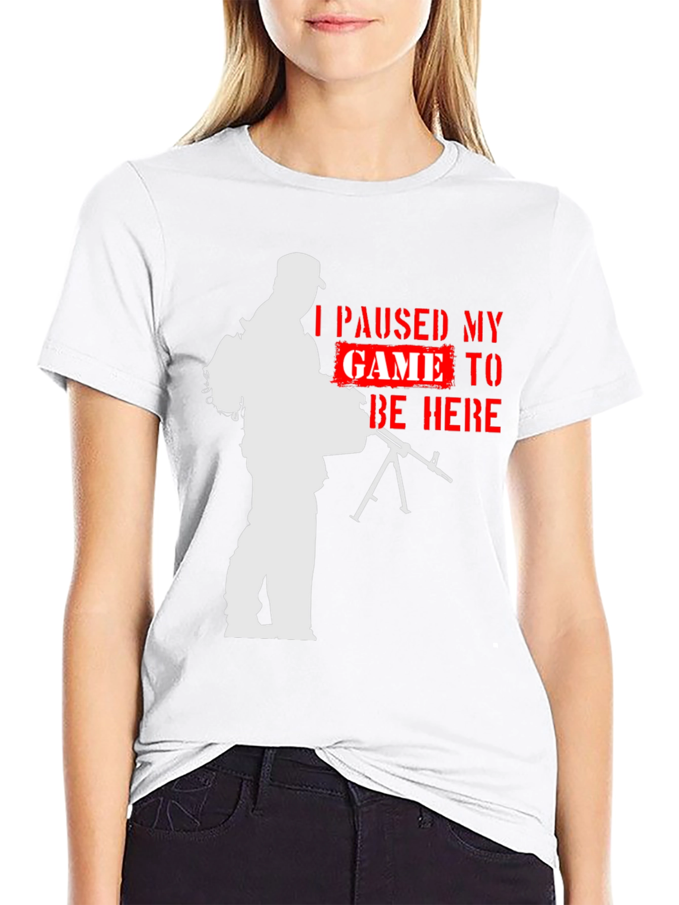 Gamer Graphic Tee - I Paused My Game T-Shirt