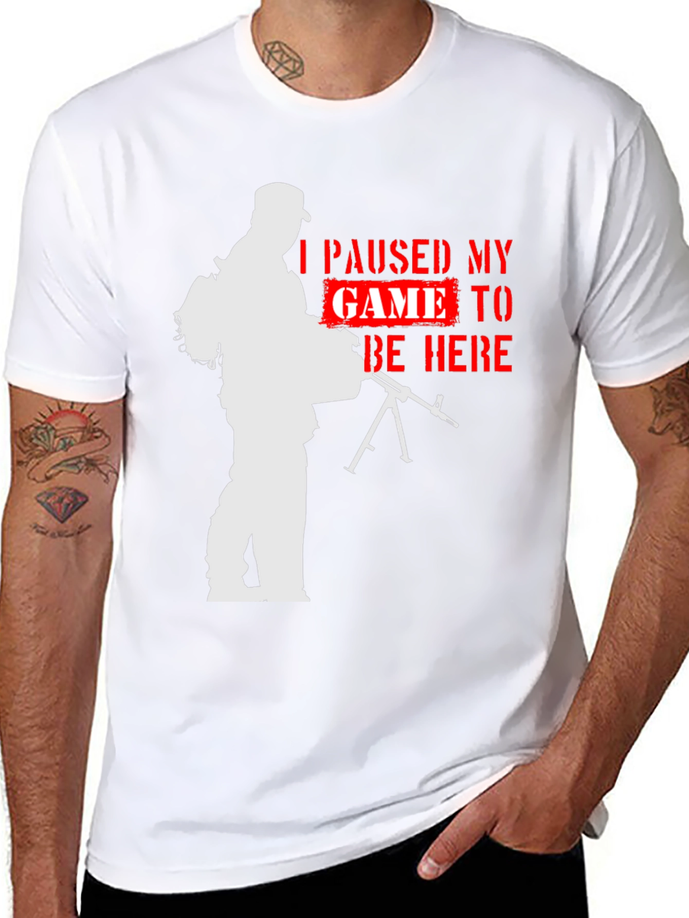 Gamer Graphic Tee - I Paused My Game T-Shirt