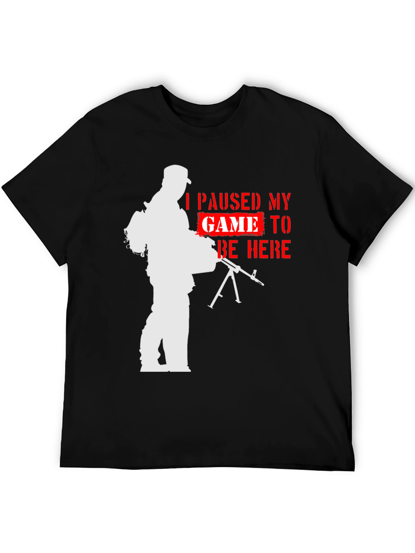 Gamer Graphic Tee - I Paused My Game T-Shirt