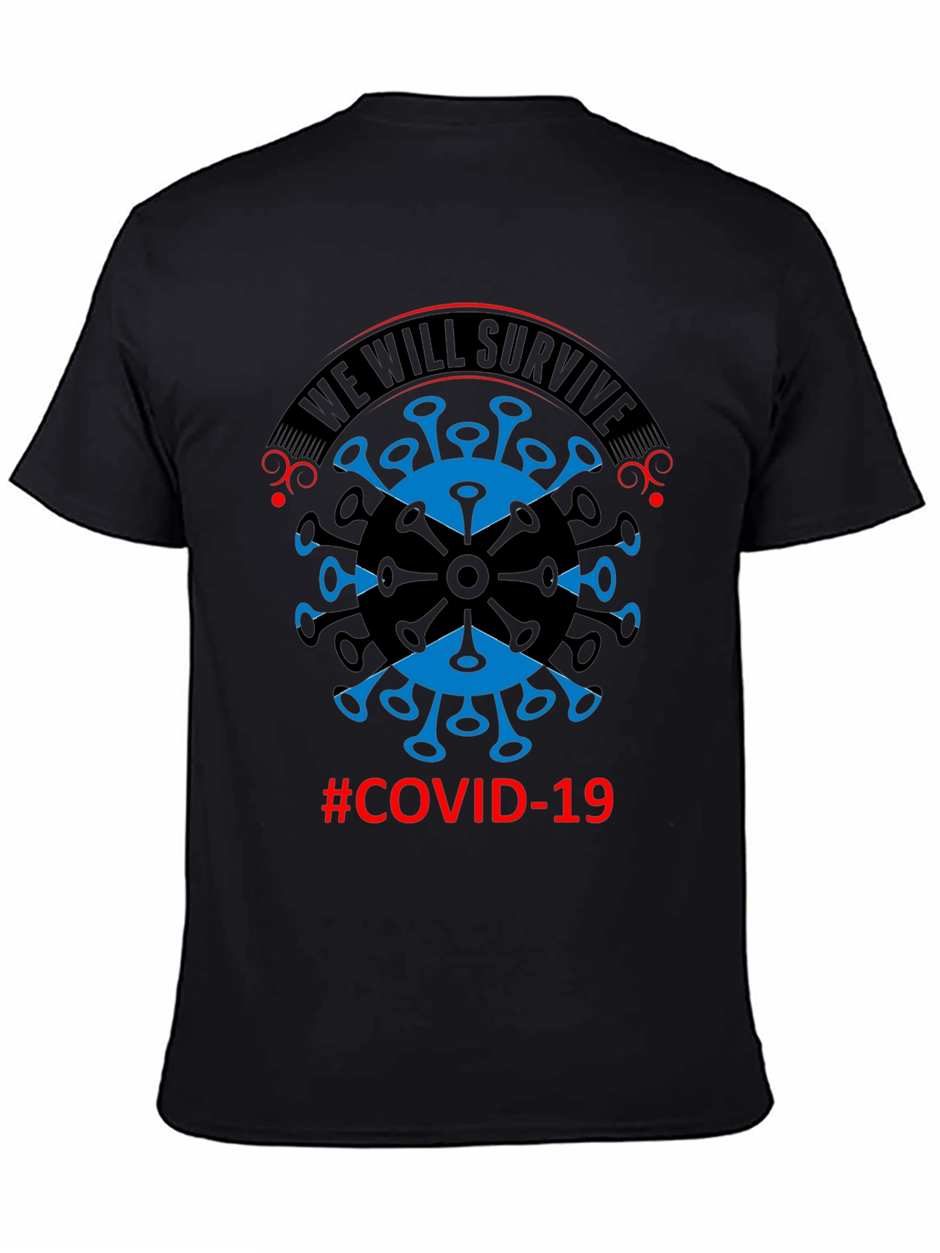 COVID-19 We Will Survive Graphic Tee