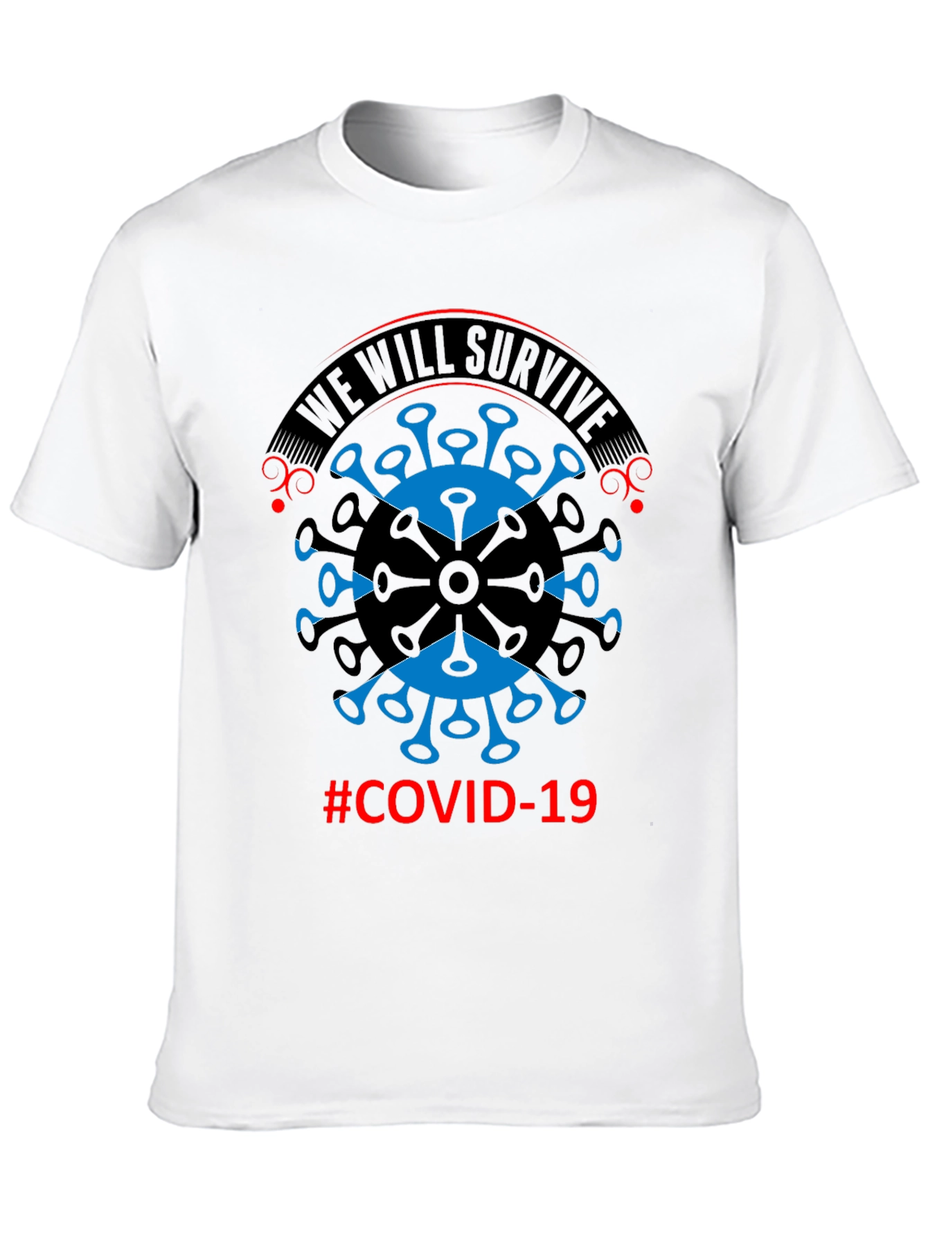 COVID-19 We Will Survive Graphic Tee