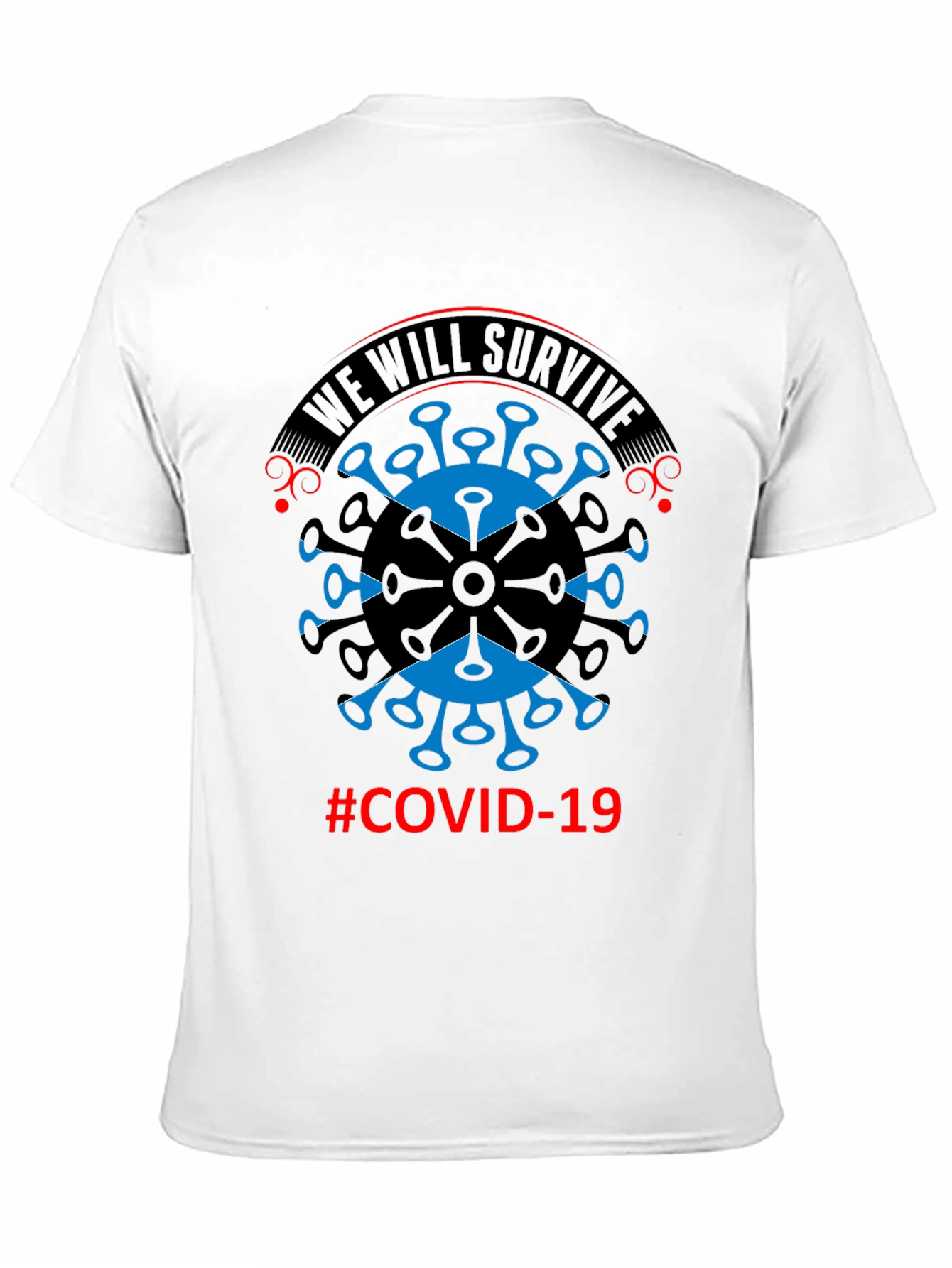 COVID-19 We Will Survive Graphic Tee