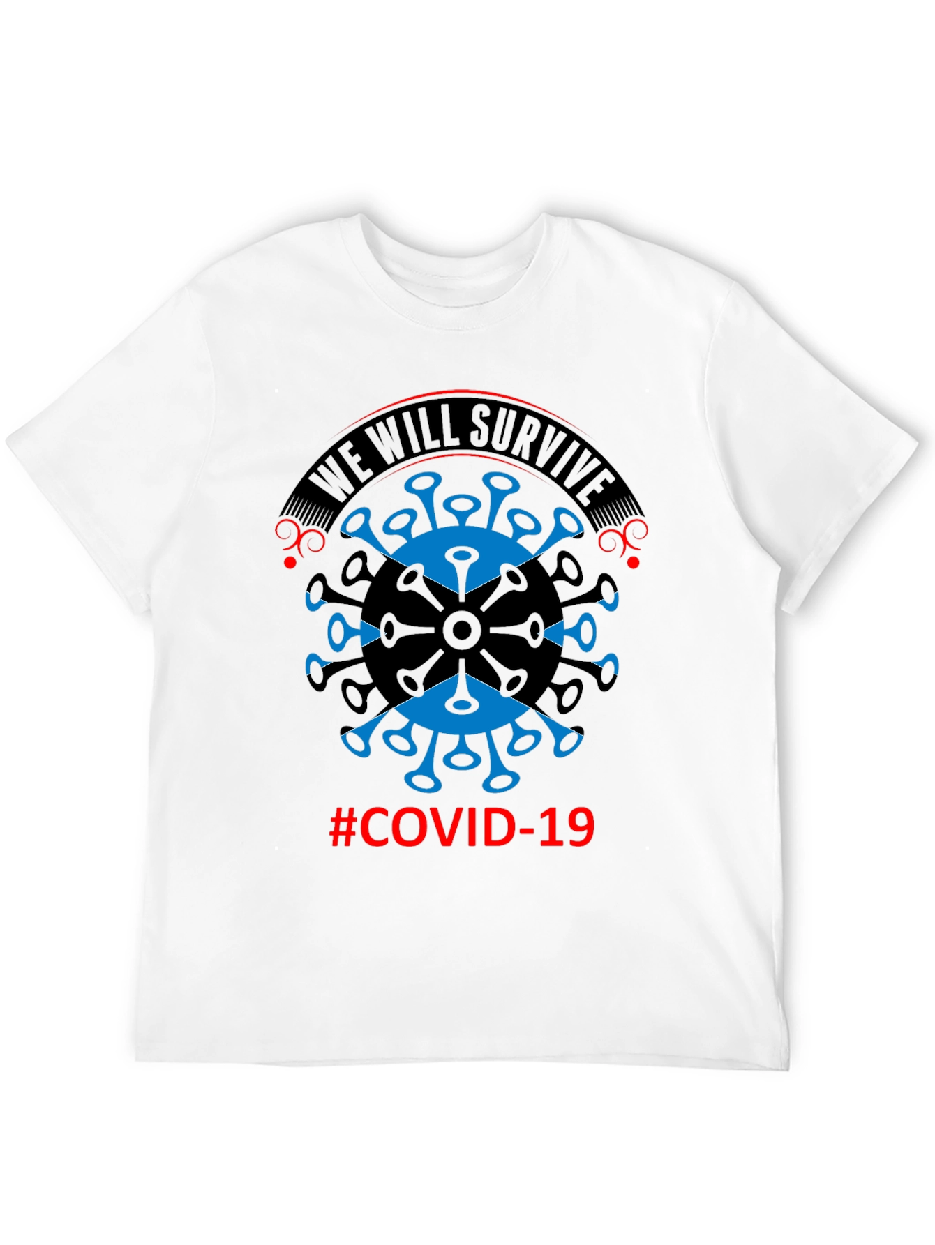 COVID-19 We Will Survive Graphic Tee