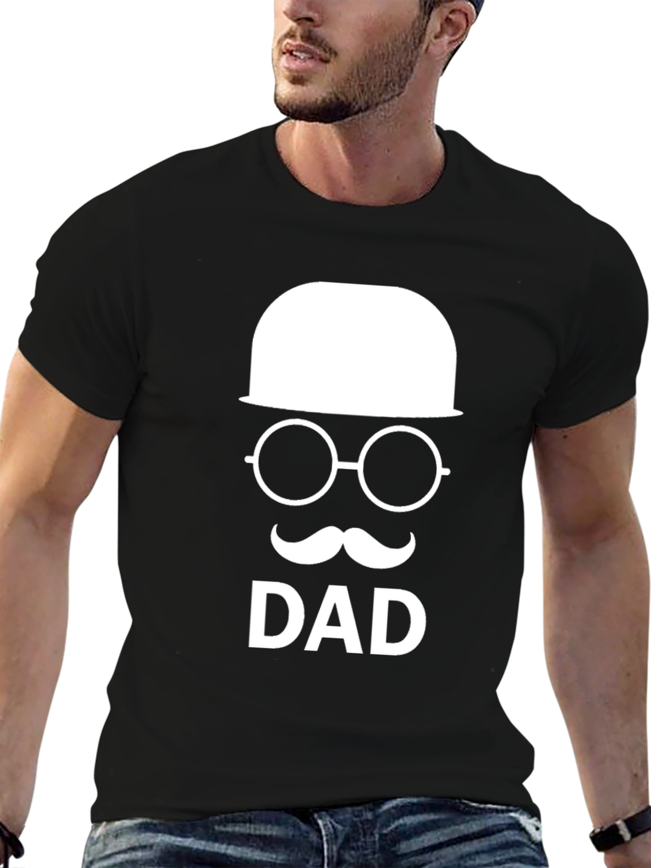 Dad Silhouette T-Shirt - Fathers Day Gift