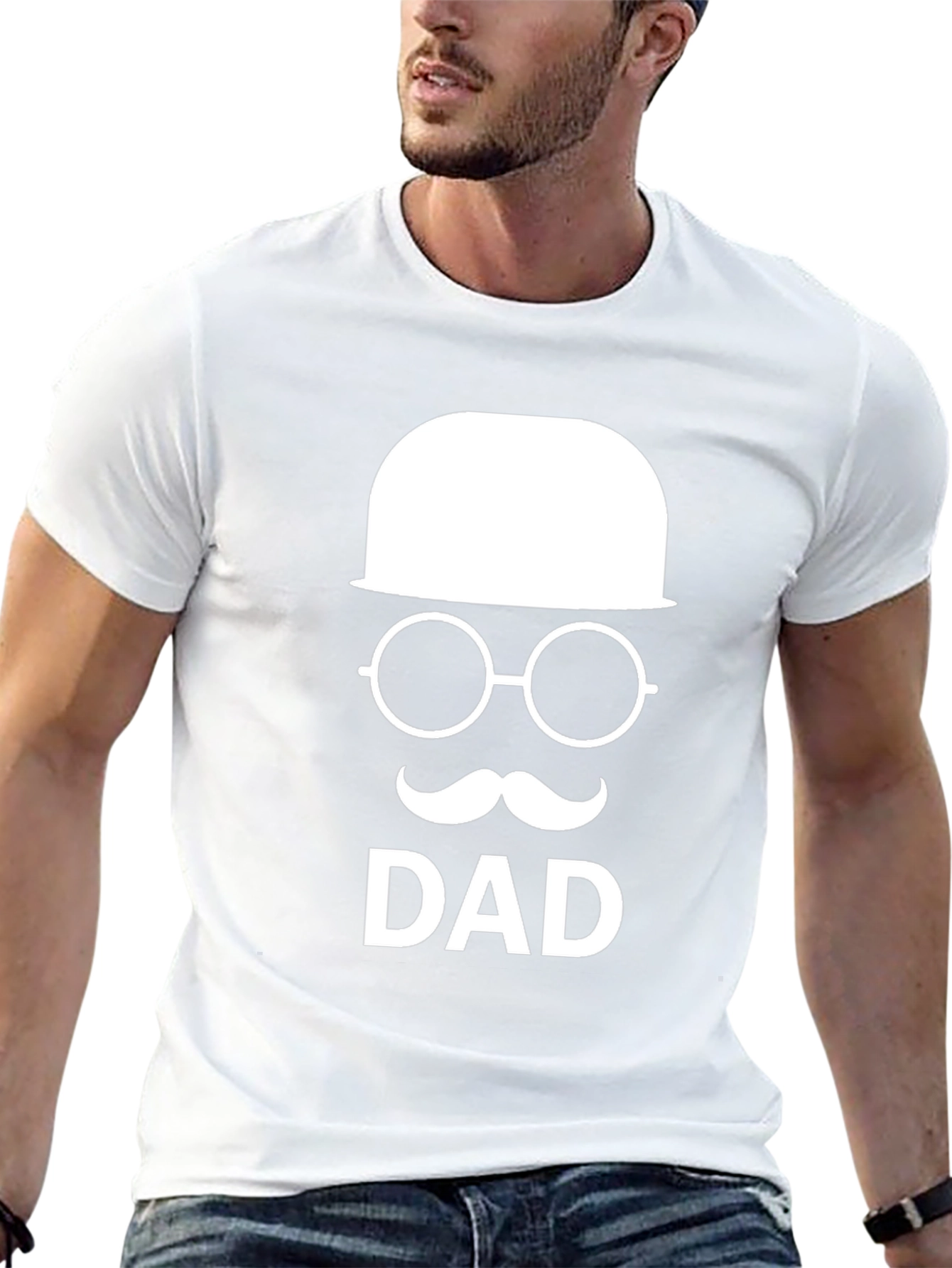 Dad Silhouette T-Shirt - Fathers Day Gift