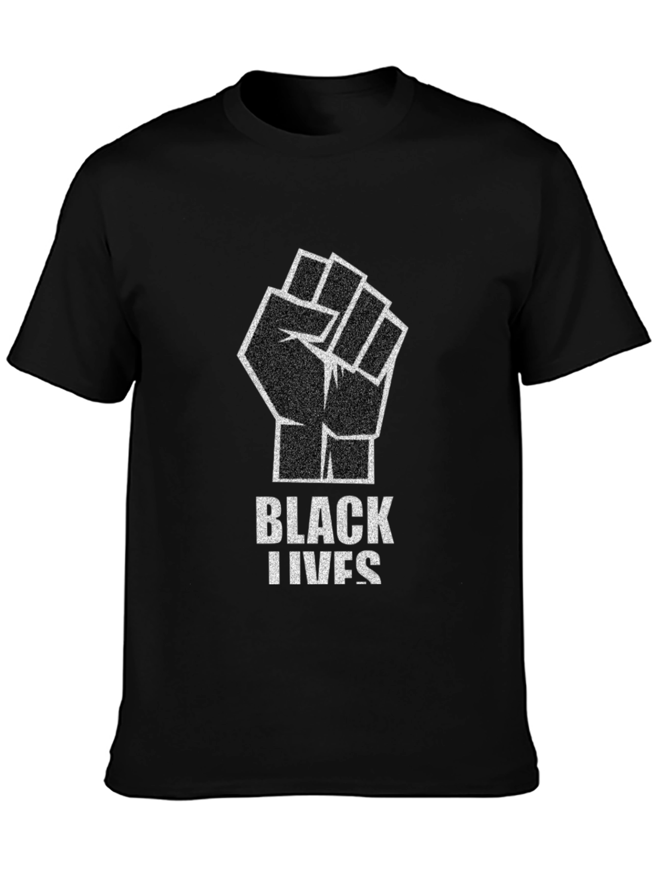 Black Lives Matter Fist Graphic Tee