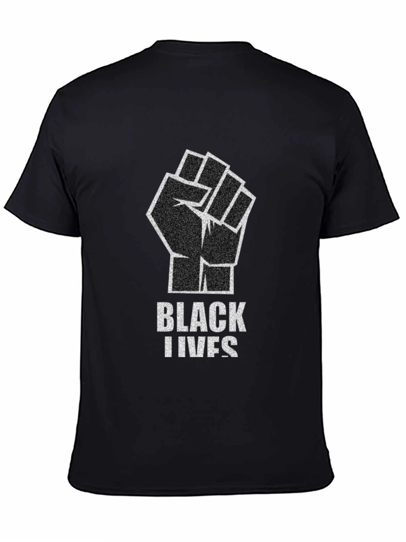 Black Lives Matter Fist Graphic Tee