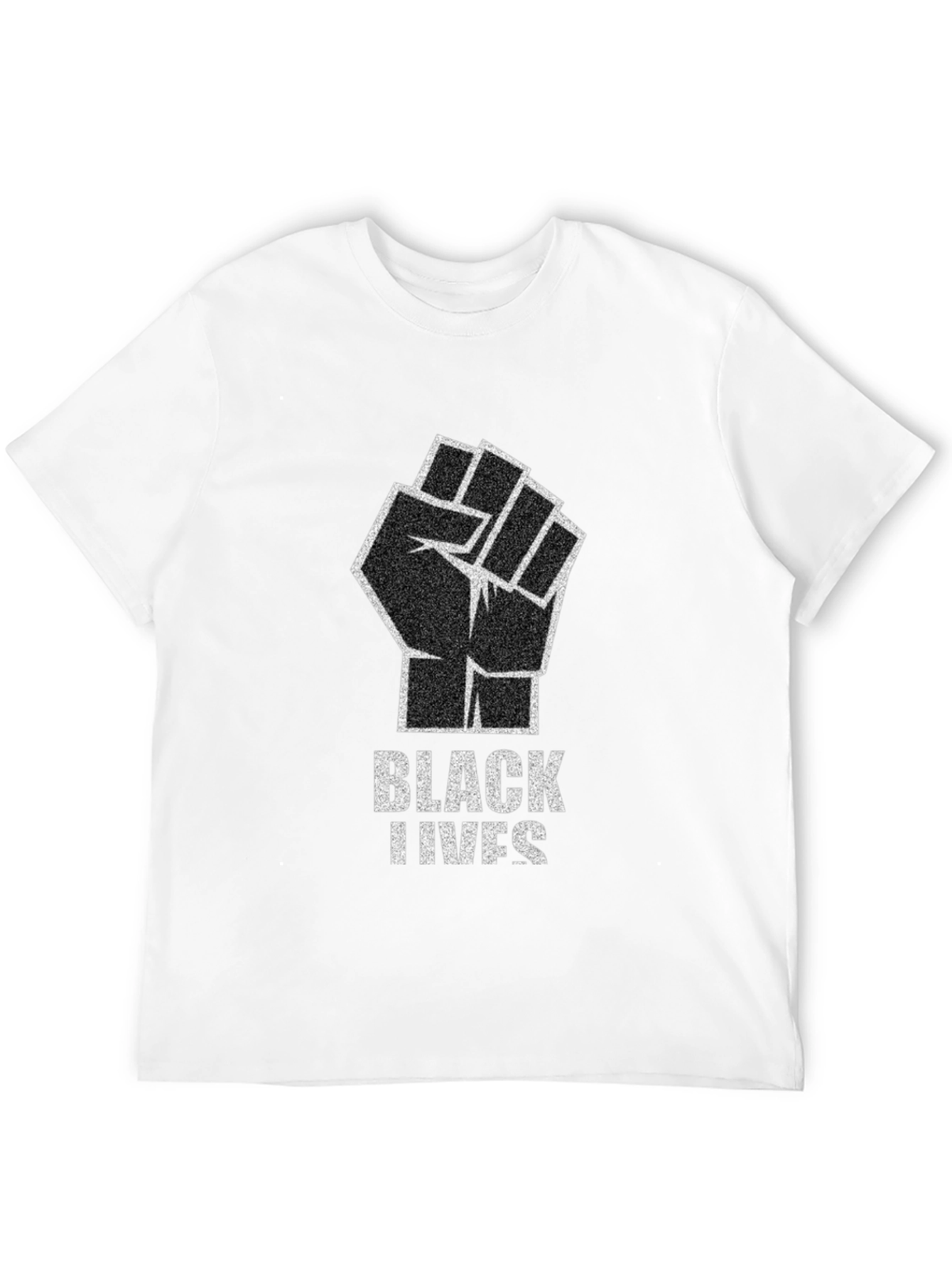 Black Lives Matter Fist Graphic Tee