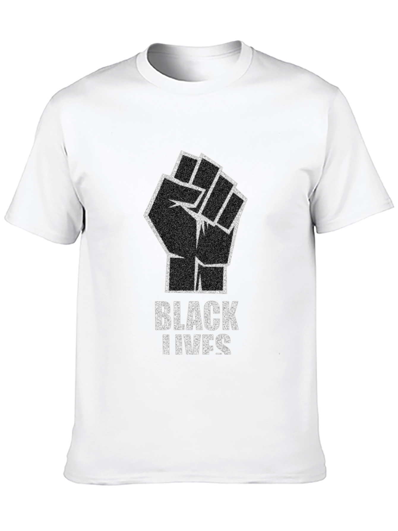 Black Lives Matter Fist Graphic Tee
