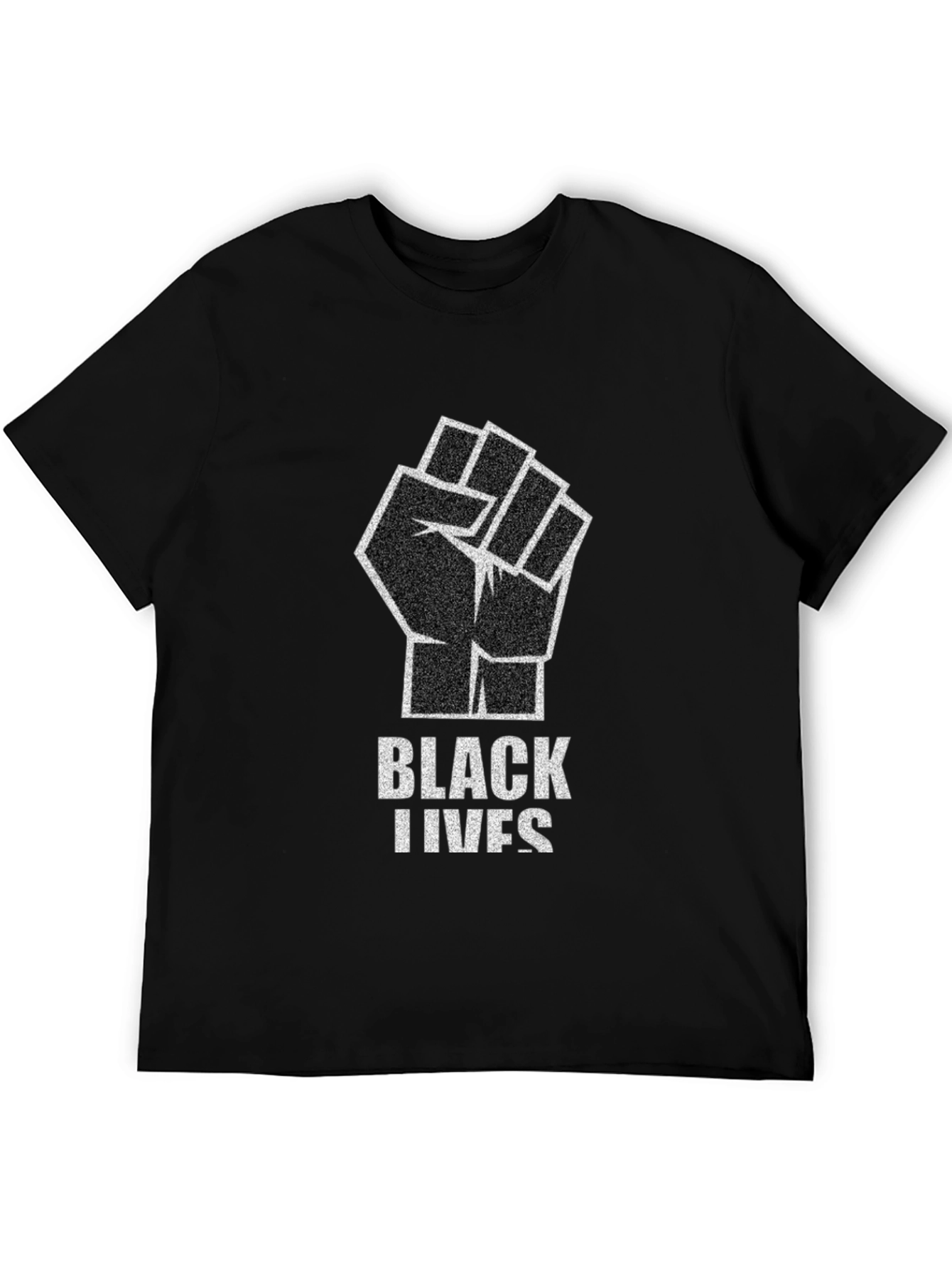 Black Lives Matter Fist Graphic Tee