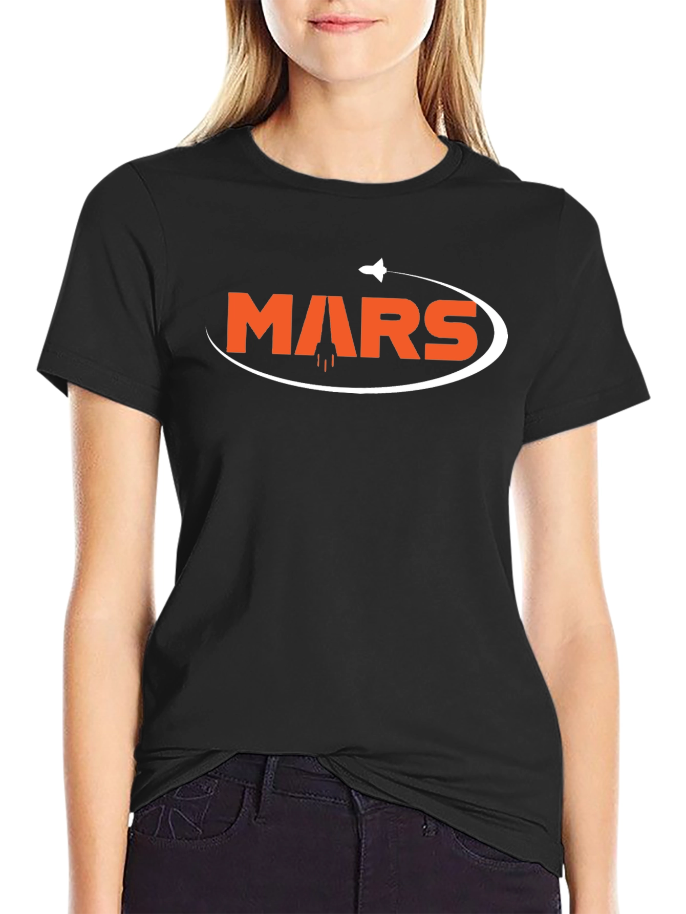Mars Graphic T-Shirt - Space Exploration Tee
