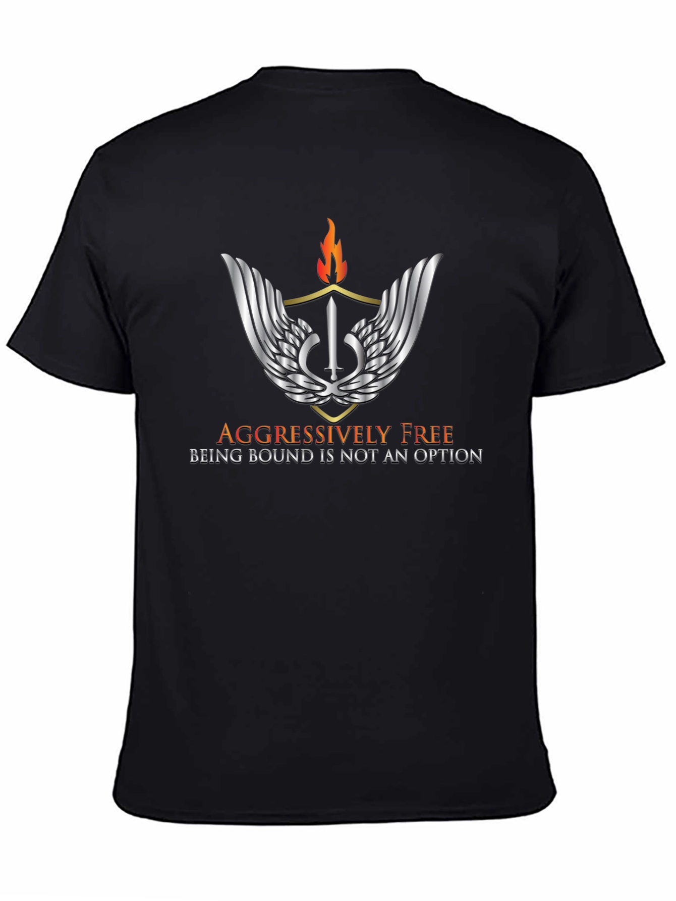 Aggressively Free Graphic T-Shirt