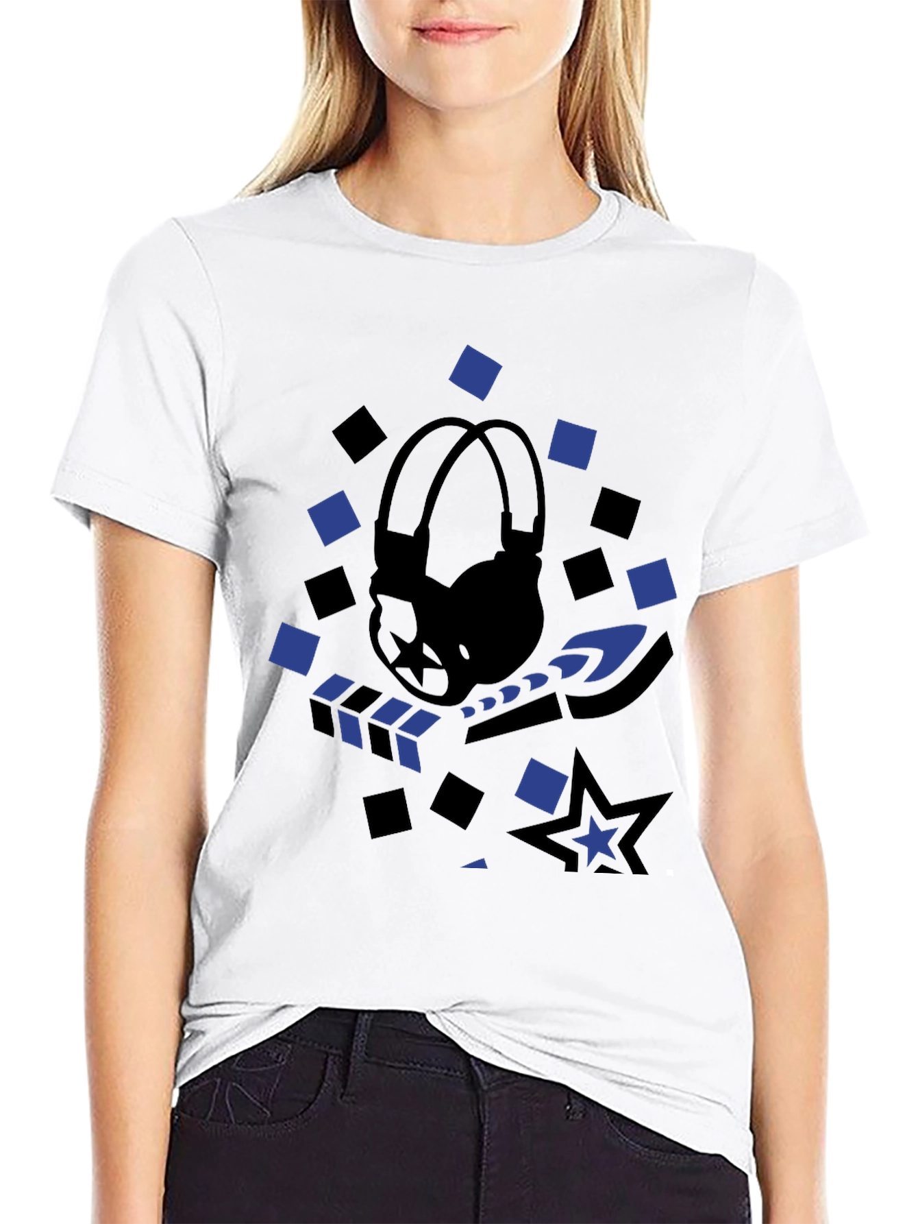 Cool Graphic Tee: Music Lover Style