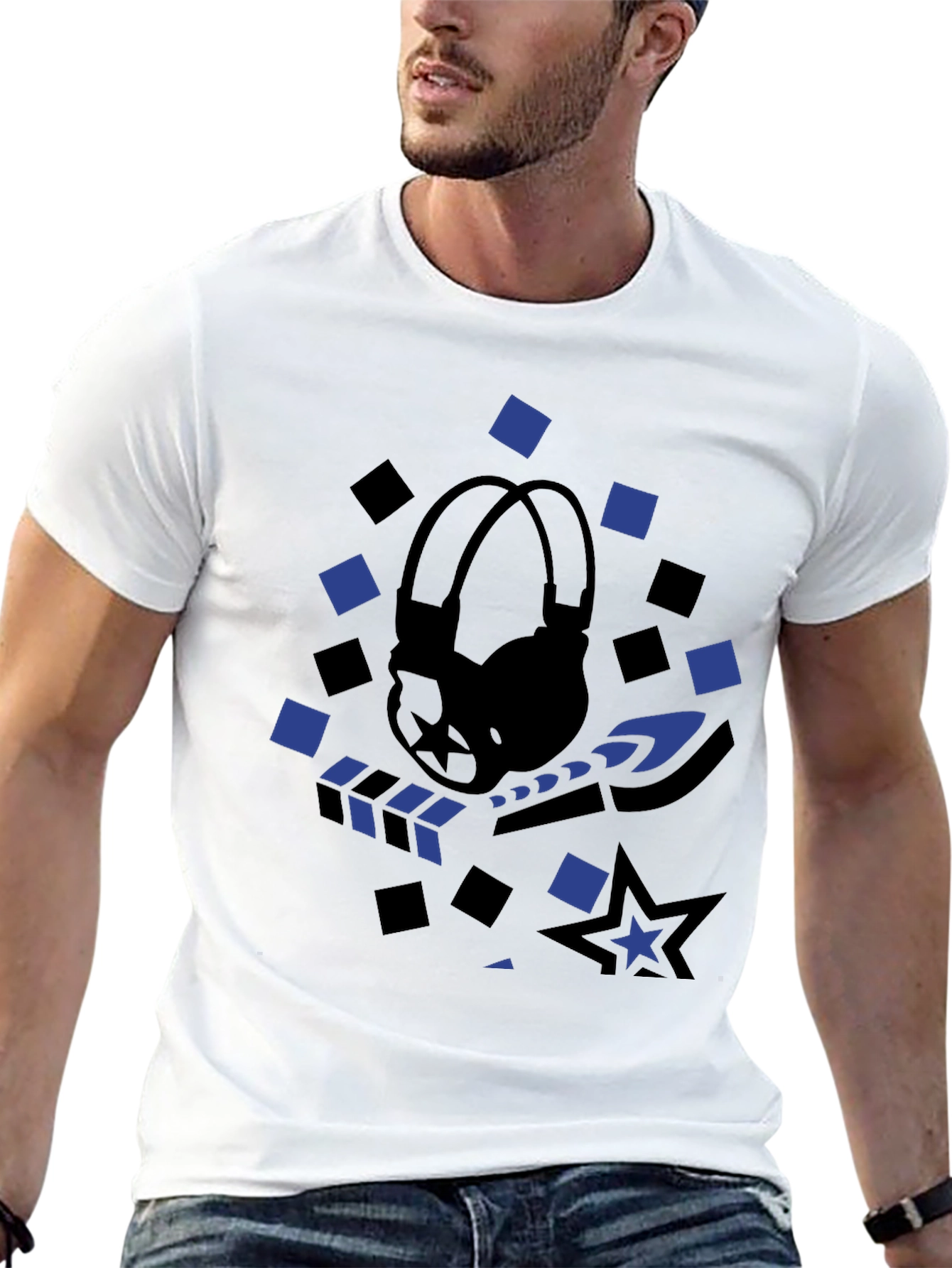 Cool Graphic Tee: Music Lover Style