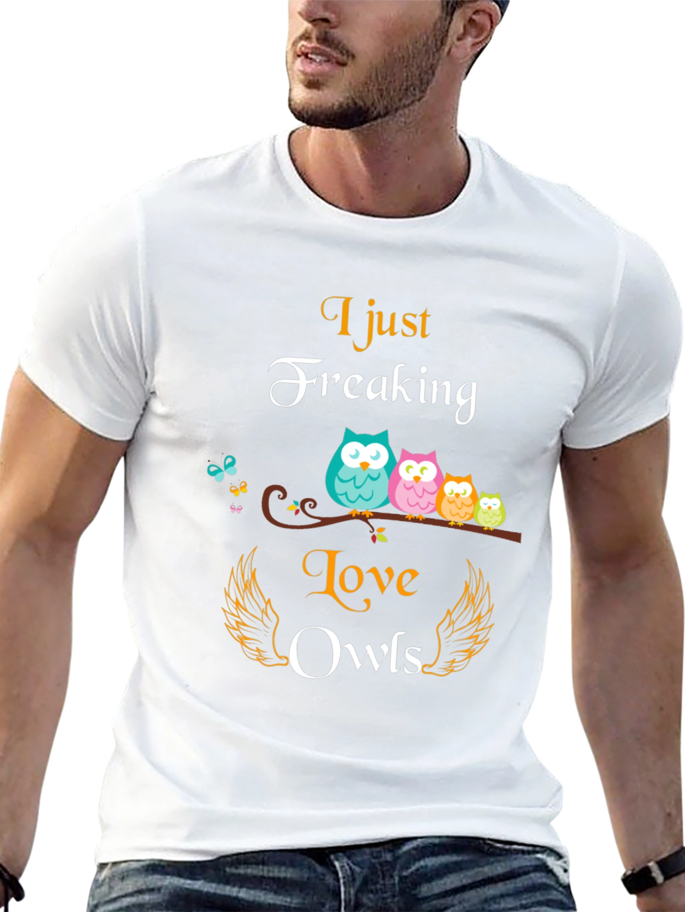 I Just Freaking Love Owls T-Shirt
