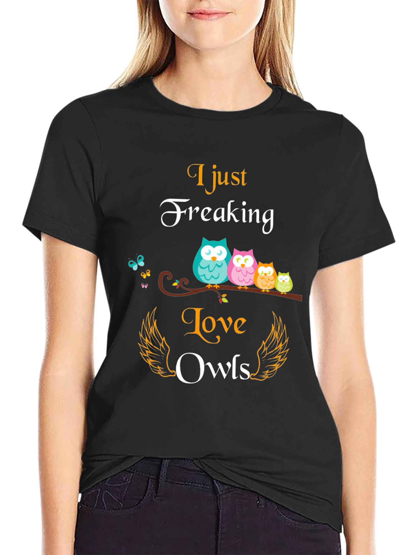 I Just Freaking Love Owls T-Shirt