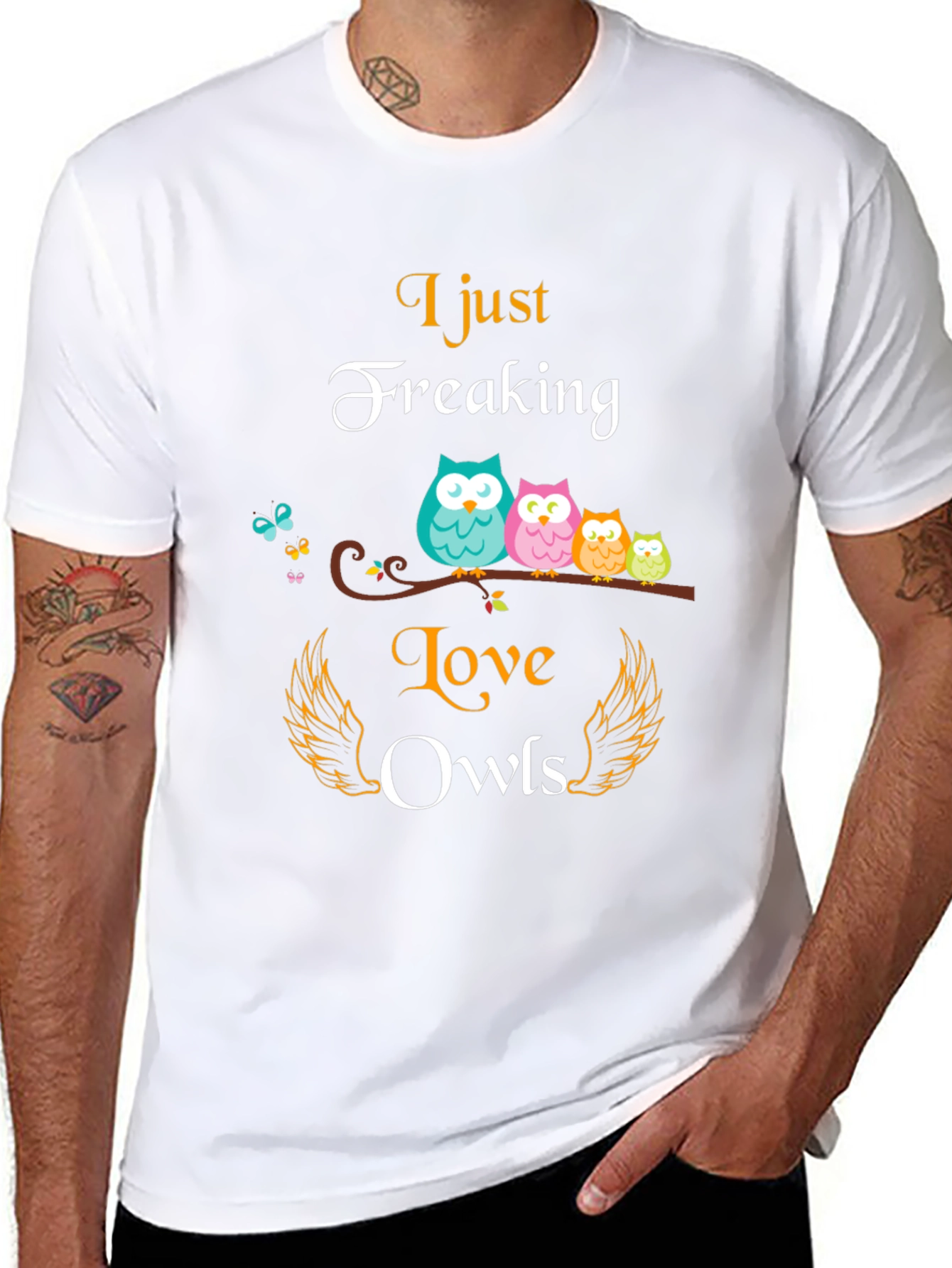 I Just Freaking Love Owls T-Shirt