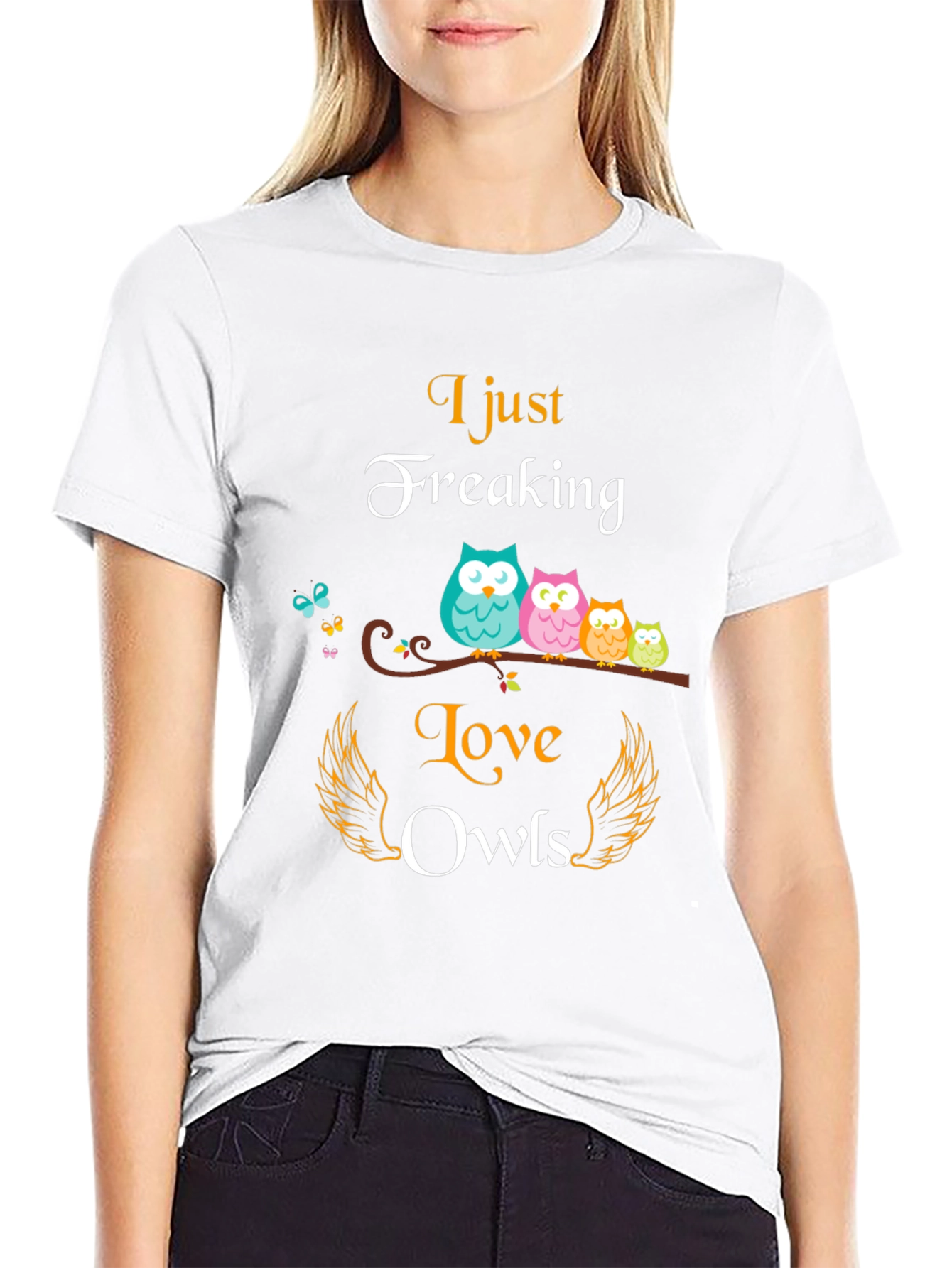 I Just Freaking Love Owls T-Shirt