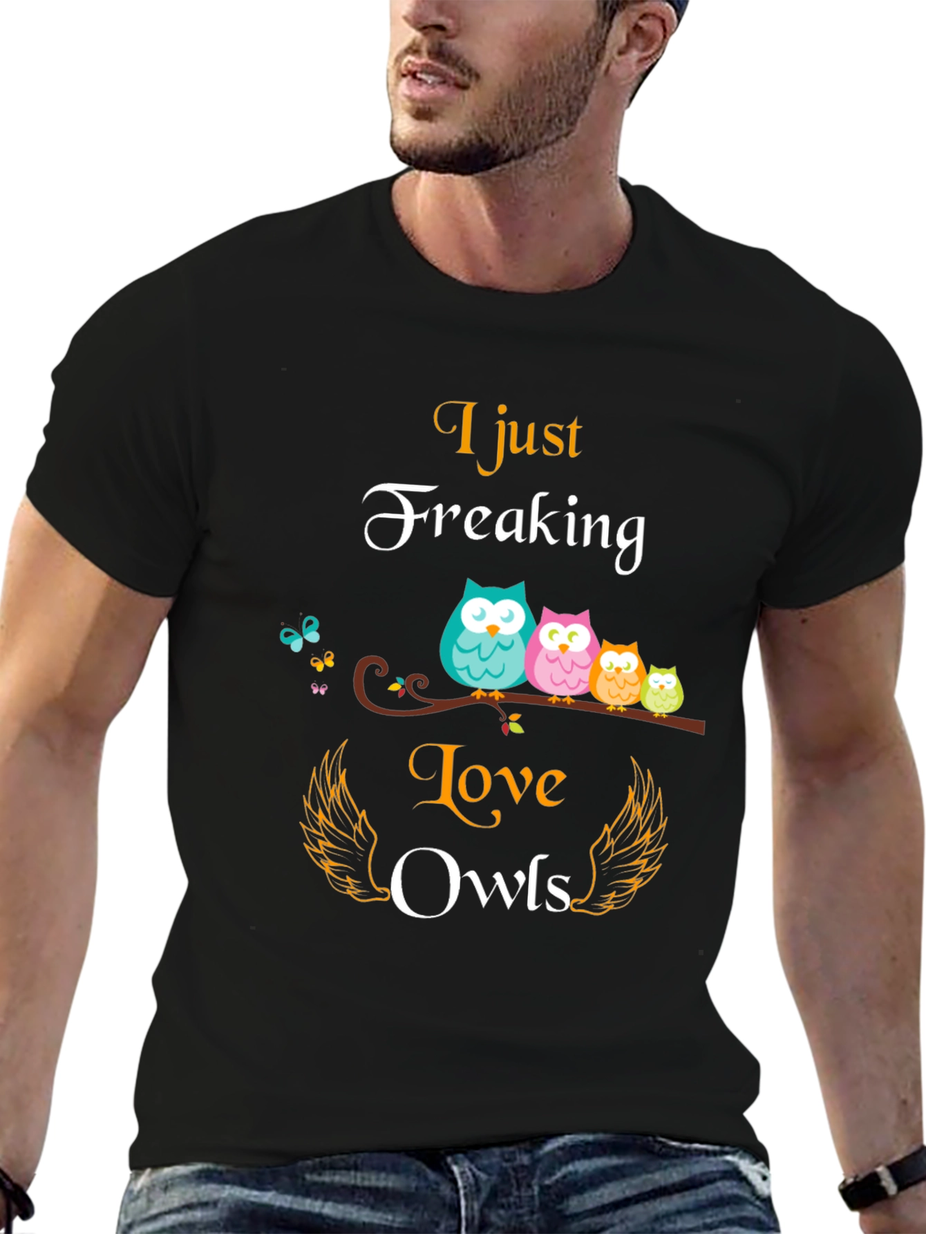 I Just Freaking Love Owls T-Shirt