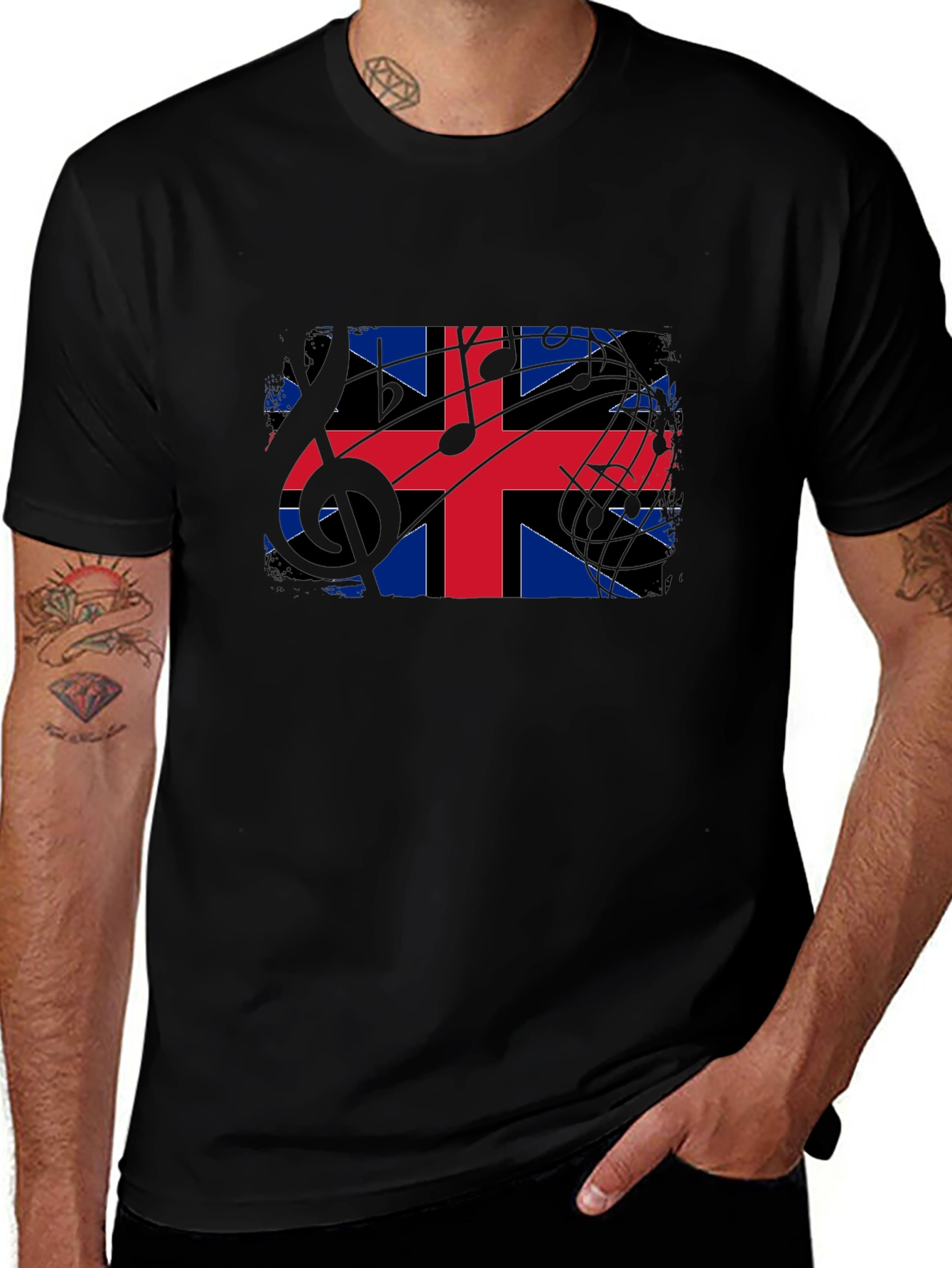 Icelandic Music Flag T-Shirt
