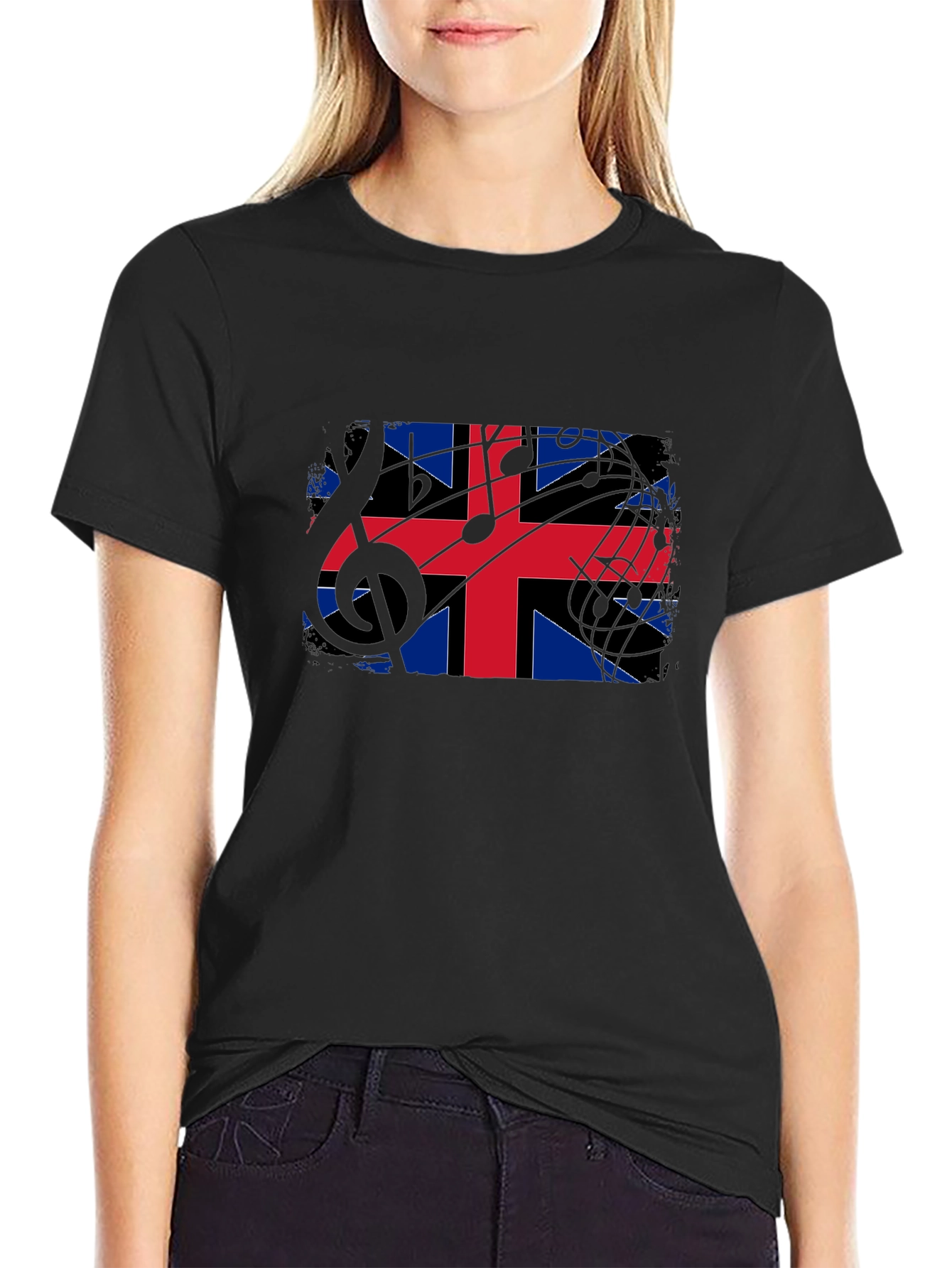 Icelandic Music Flag T-Shirt